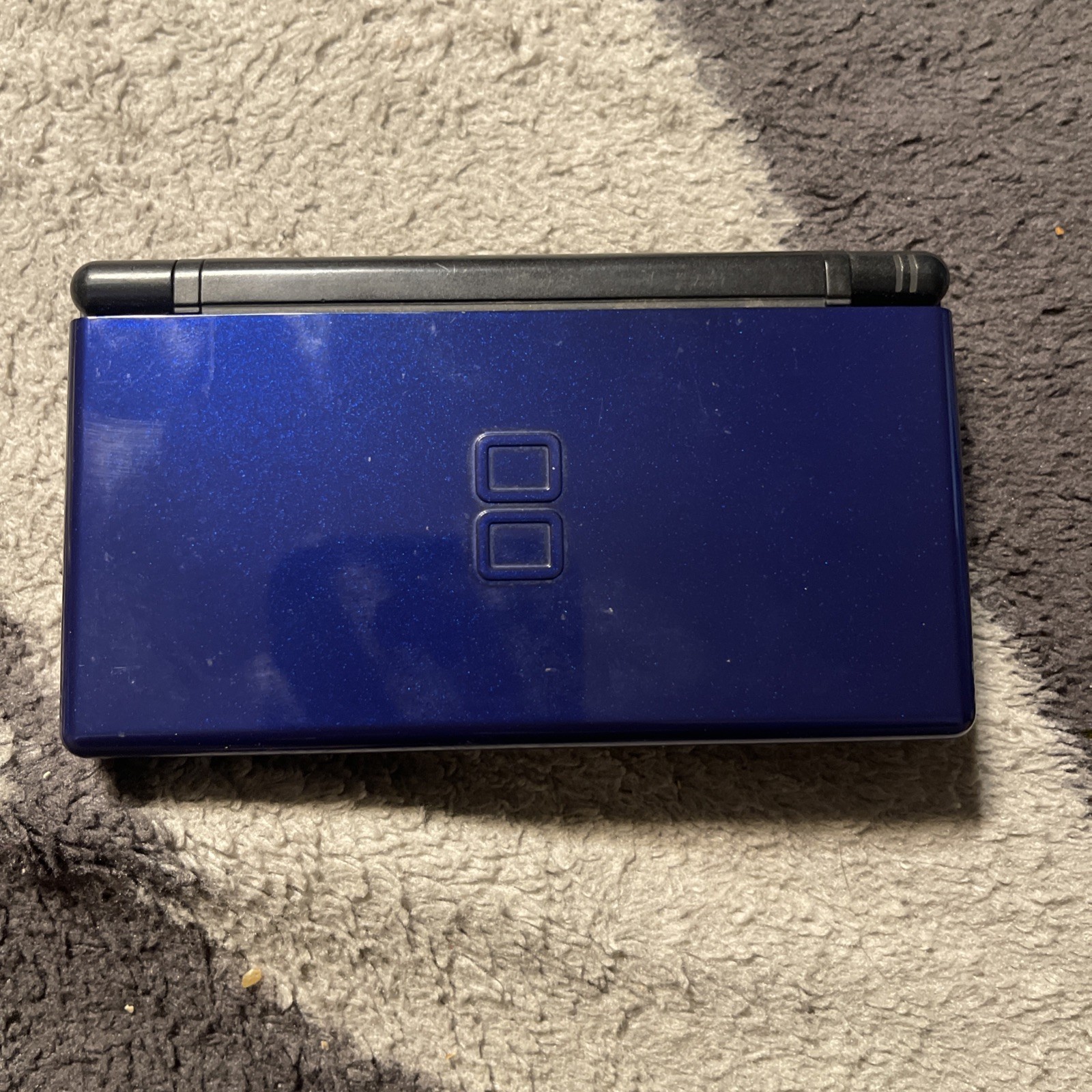 Nintendo DS Lite Cobalt Blue/ Black Handheld System – – For Parts