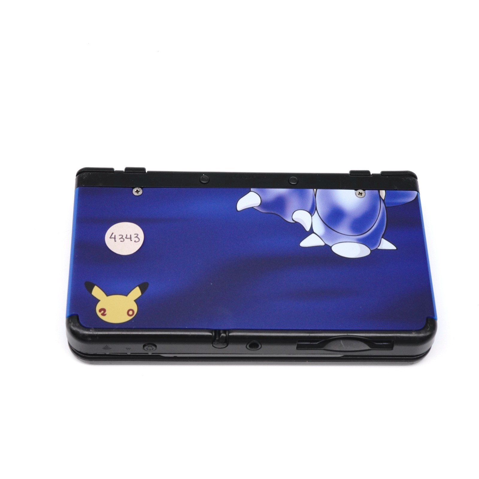 Nintendo New 3DS Pokemon 20th Anniversary Edition Blastoise Plates (USA Seller)