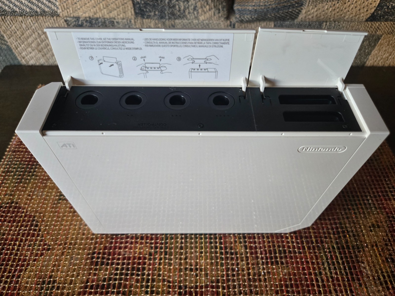 (1) Nintendo Wii White Replacement Console RVL-001 Backwards Compatible TESTED