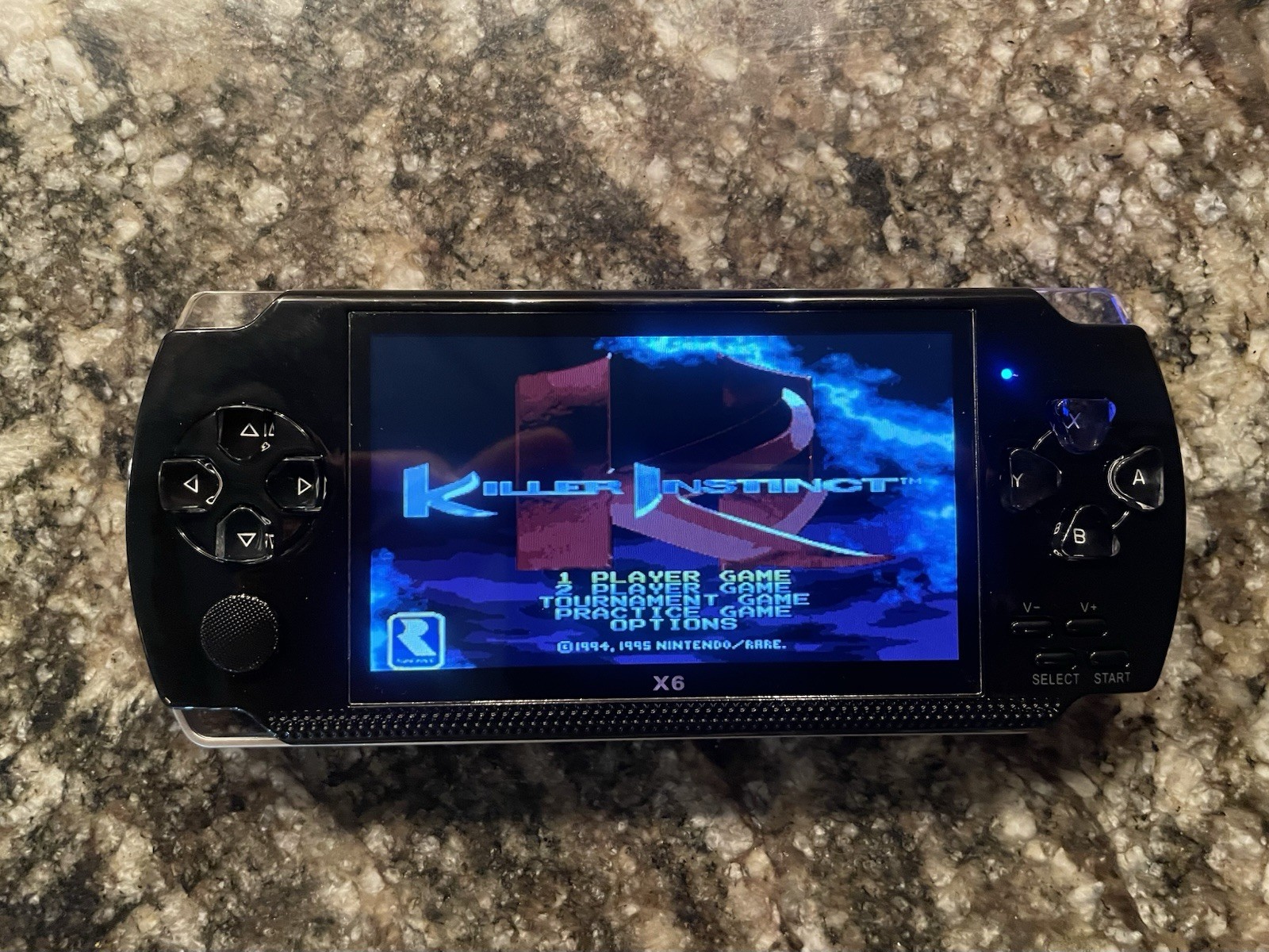 Handheld 4.3 Inch 8GB Retro Game Console with 10000 Games Rechargeable Battery
