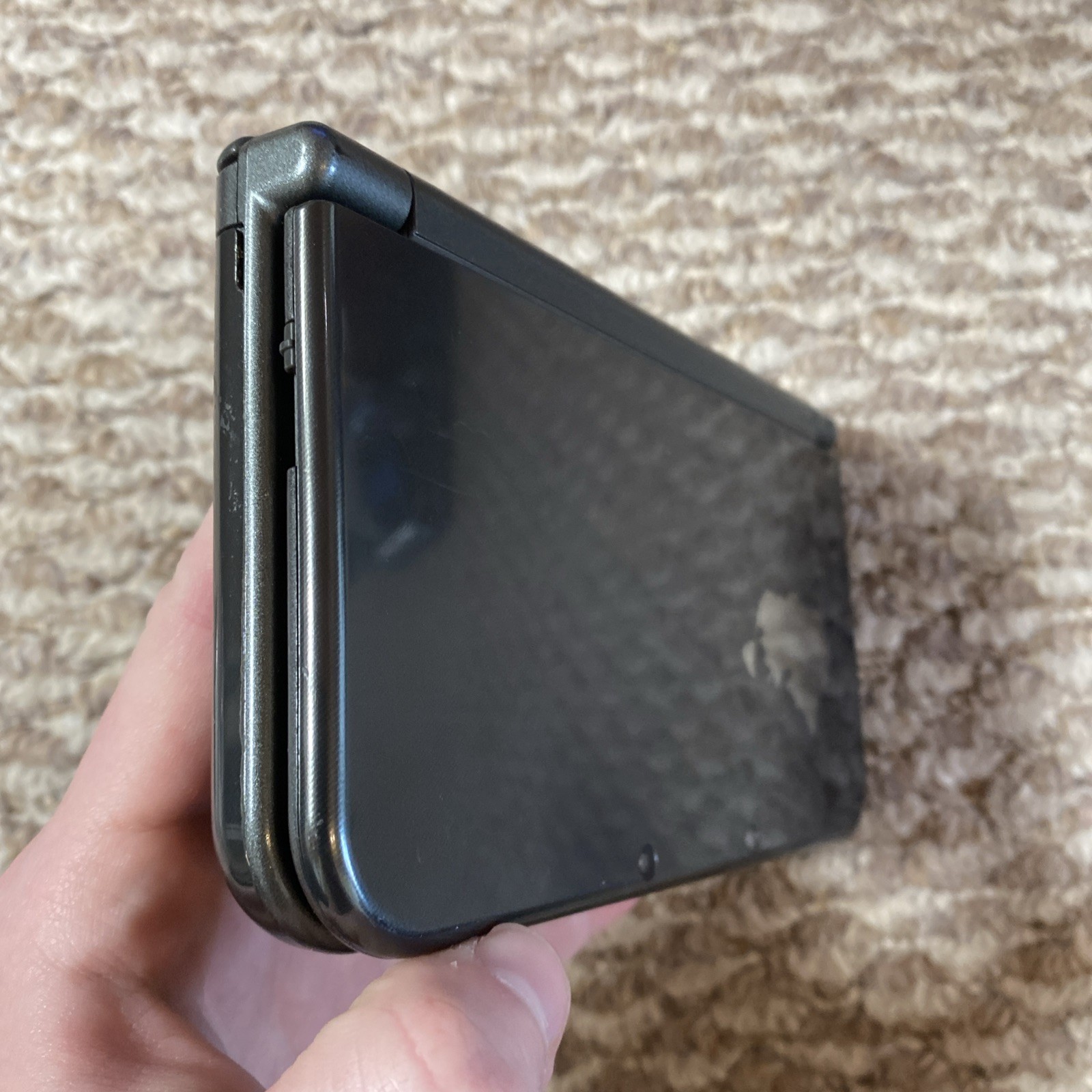 New Nintendo 3DS XL Metallic Black USA Top IPS With Charger