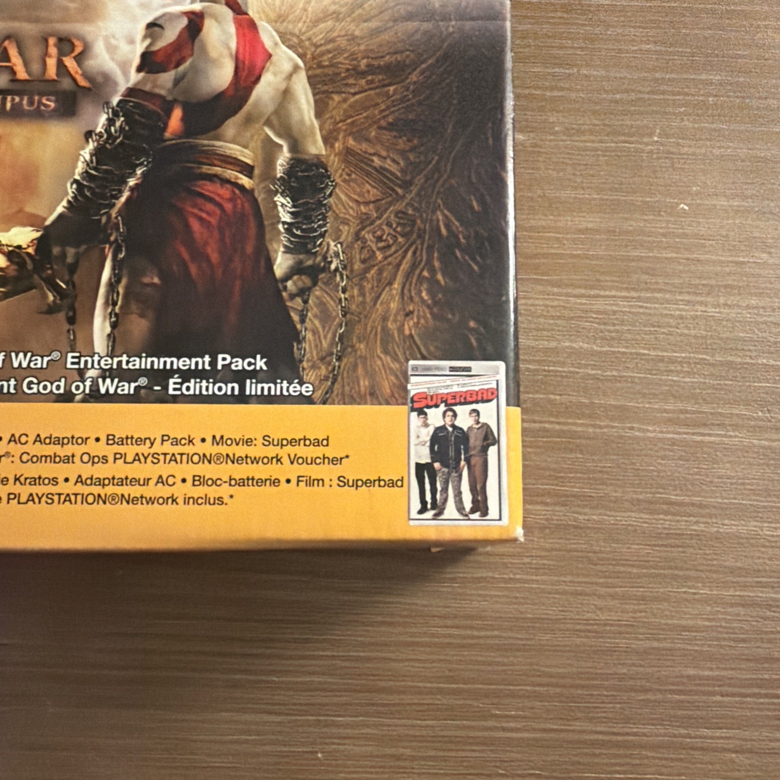 Sony PSP 2001 God of War Console with Box and Manual Tested and Works