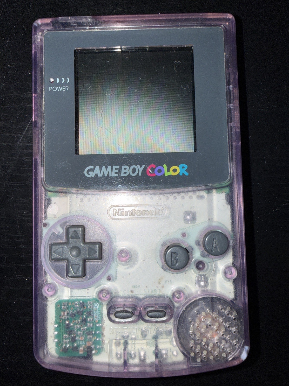 Nintendo Game Boy Color – CGB-001 – Atomic Purple – Cleaned Tested and Working!