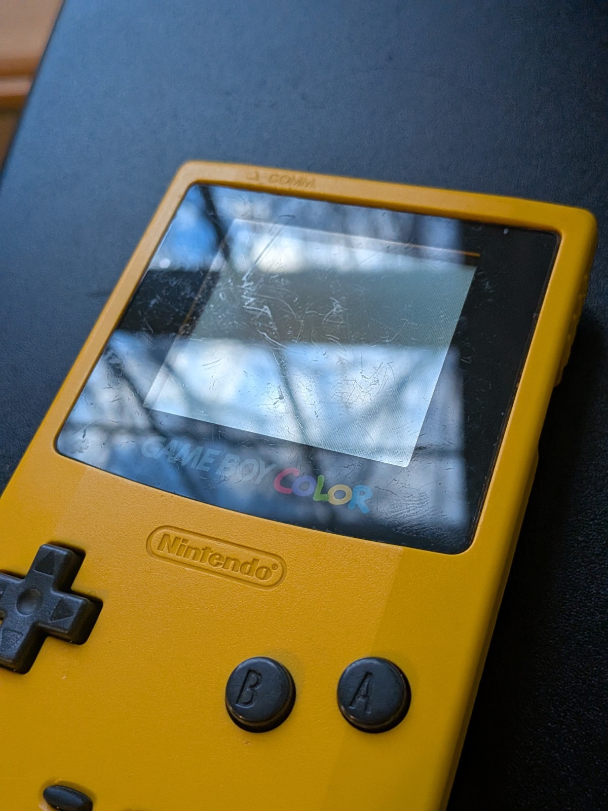 100% Original Nintendo Game Boy Color Yellow OEM GBC Handheld 1 YEAR WARRANTY