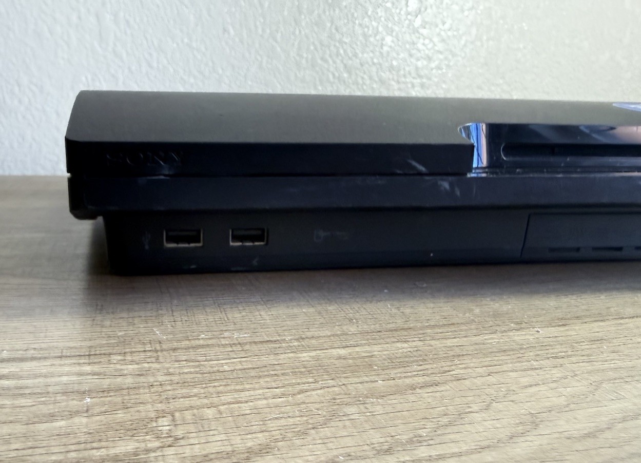 Sony PS3 Slim 120GB Console Not Turning On FOR PARTS AS-IS