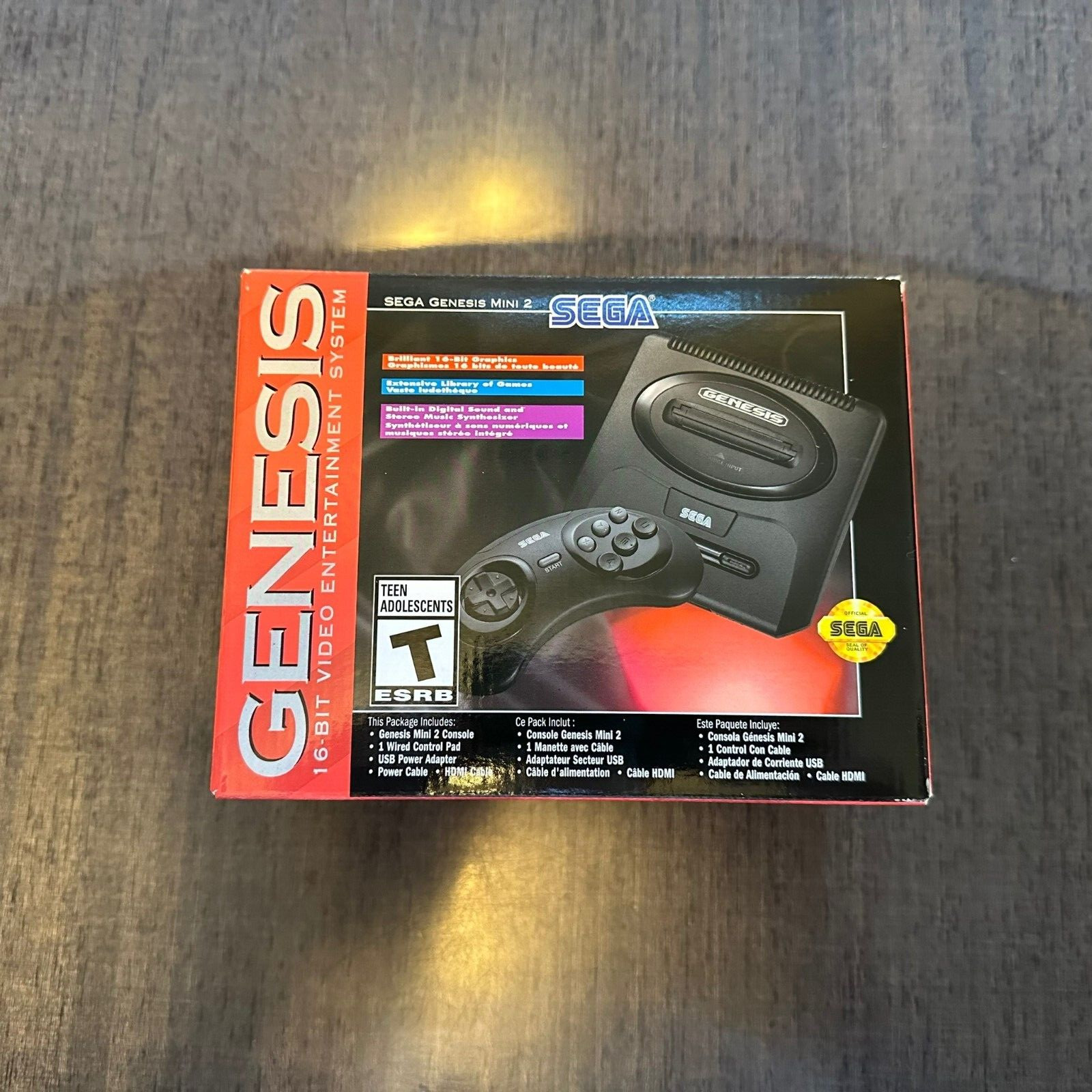 Sega Genesis Mini 2 2022 Console 16-bit USA Release 60 Games – New Ship Ready