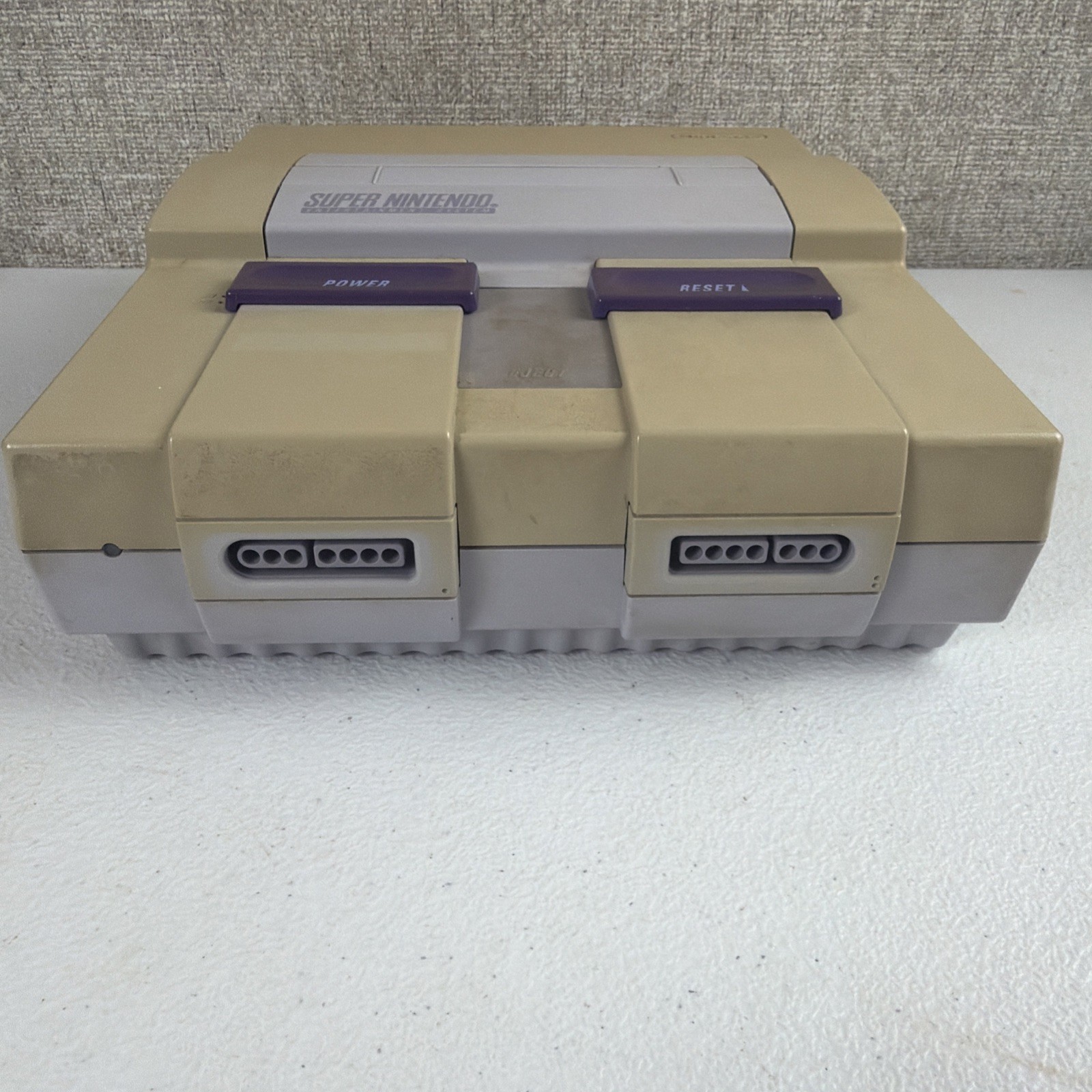 Super Nintendo System SNES Video Game Console Only SNS-001 Tested Works
