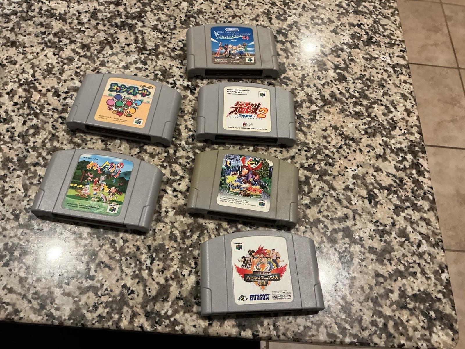 Nintendo 64 Clear BLUE Console N64 Japan Version (Extra Controller And Games)