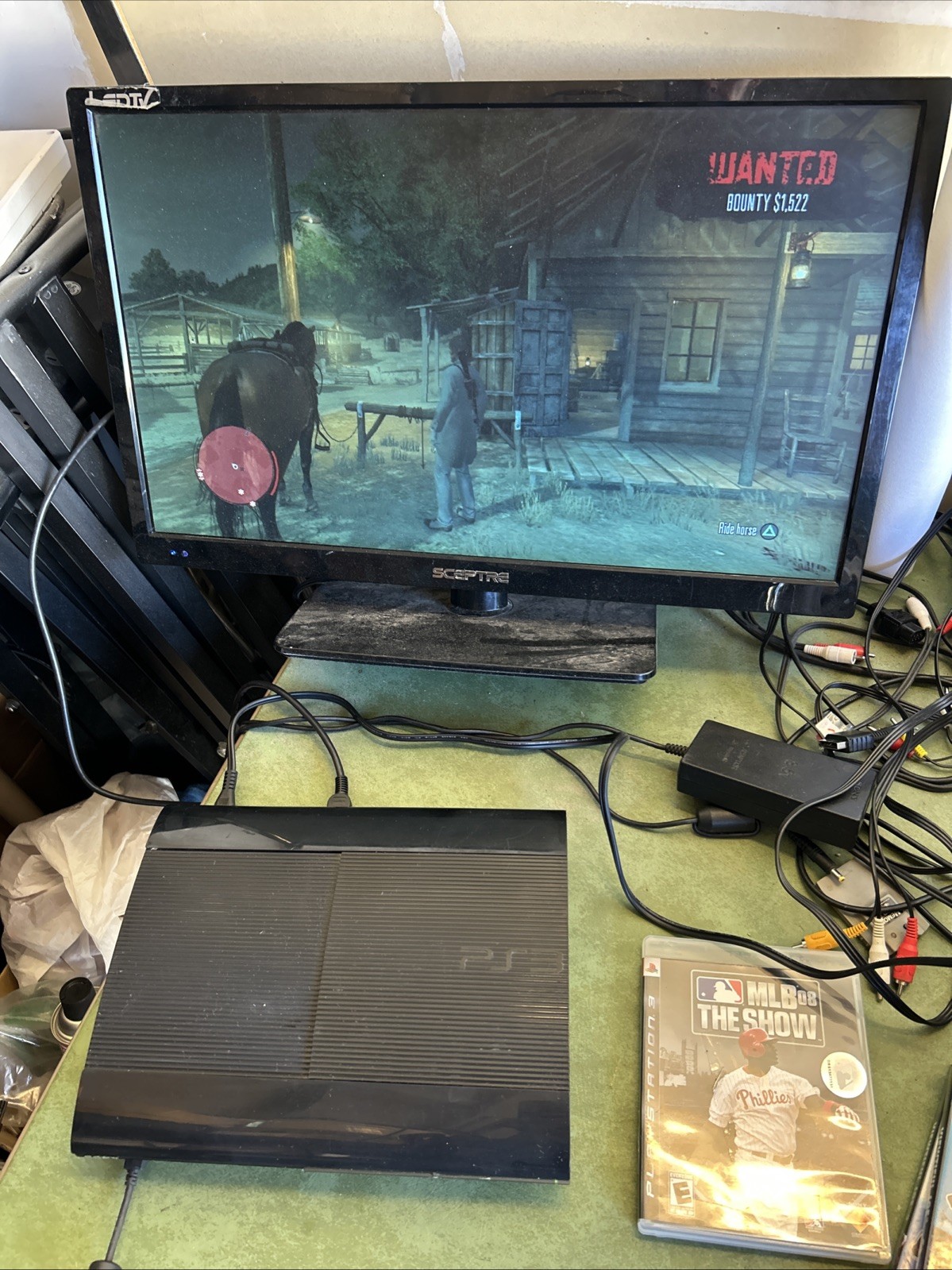 Sony PlayStation 3 (CECH-4001b) PS3 250GB Super Slim Console Only Black