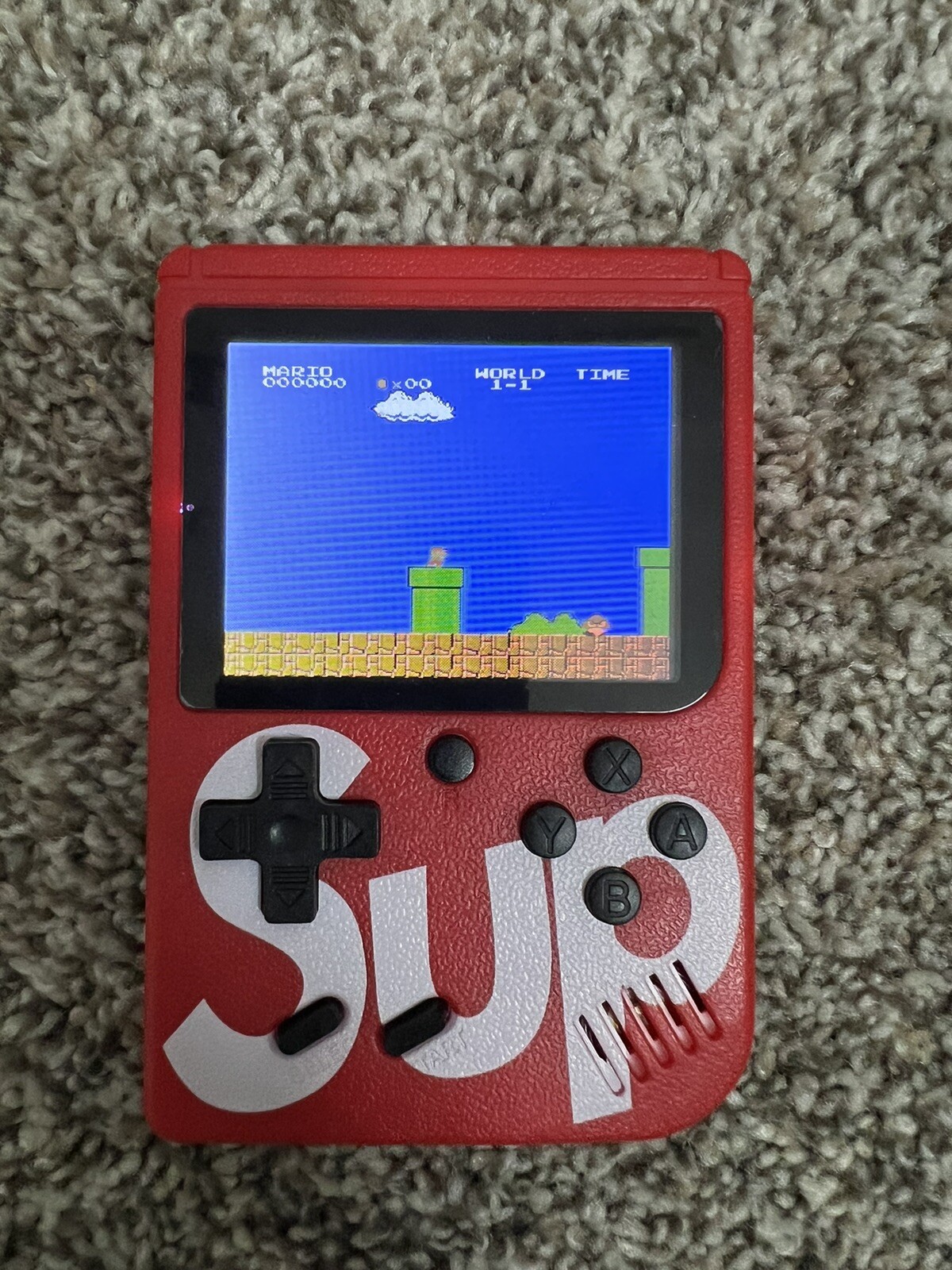 Unbranded Nintendo Game boy HandHeld Super Mario, Turtle, Contra. Color Screen