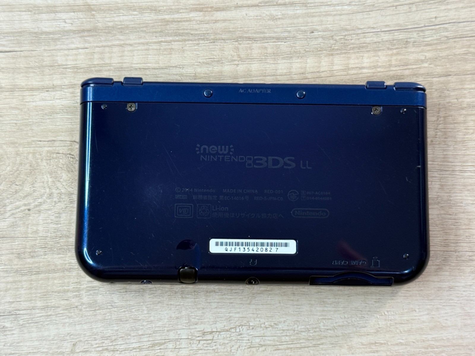 Nintendo New 3DS XL Metallic Blue Console Tested Japan ver D8106