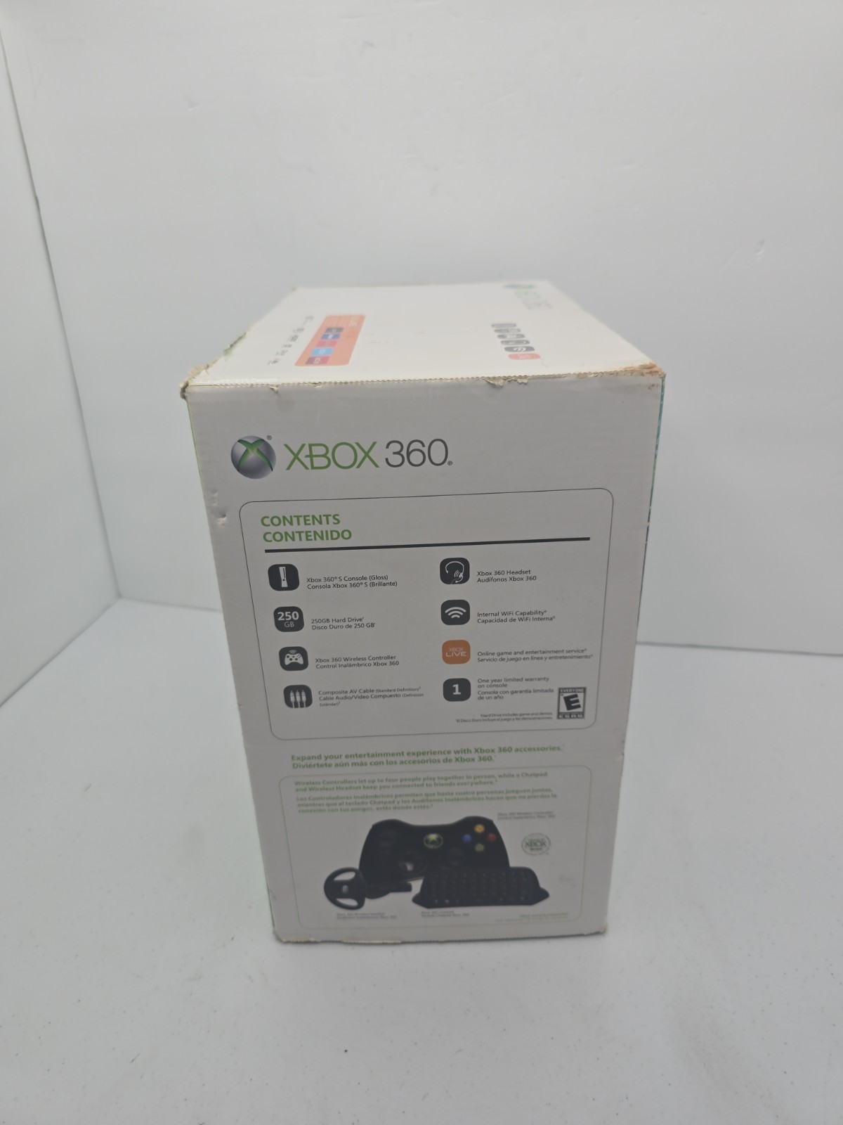 Xbox 360 Console Slim 250GB Boxed Tested Read Description