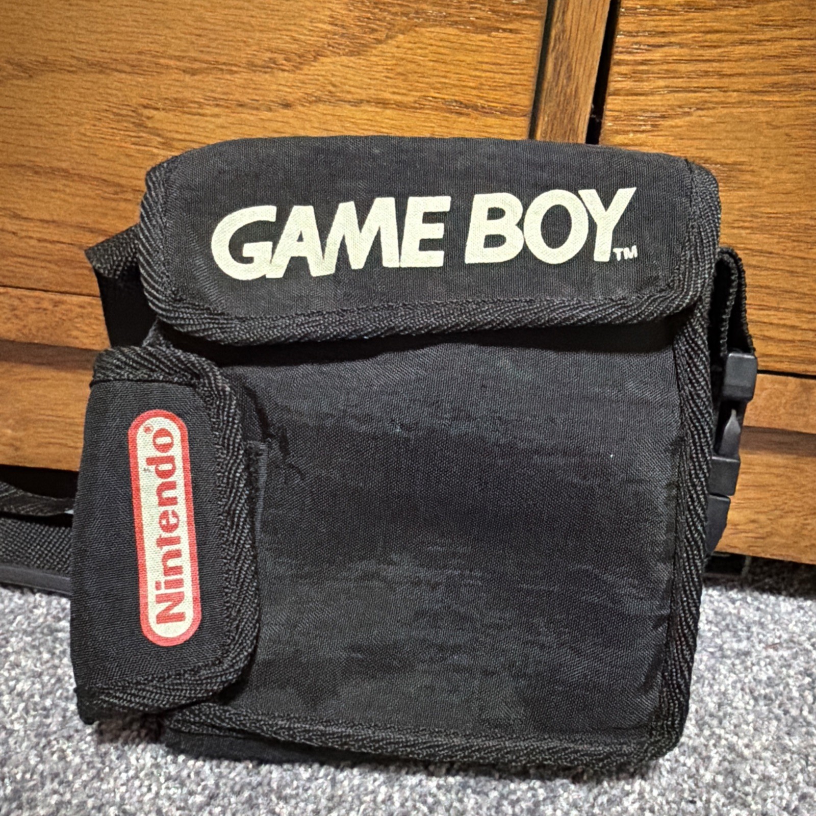 Original Nintendo Gameboy DMG-01 With OEM Carry Bag Working READ