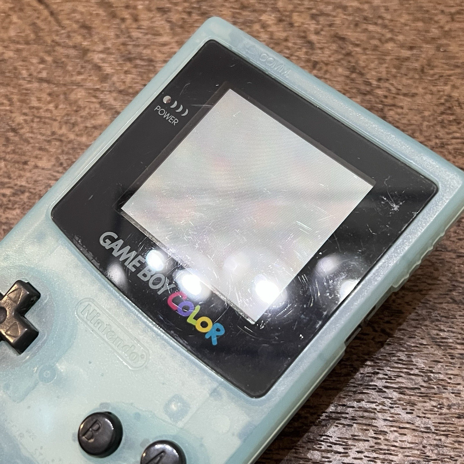Nintendo GBC Game Boy Color Console Ice Blue Limited Toys R Us