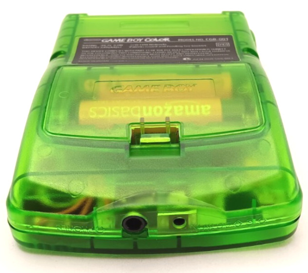 Nintendo Game Boy Color IPS Mod – Custom Translucent Green