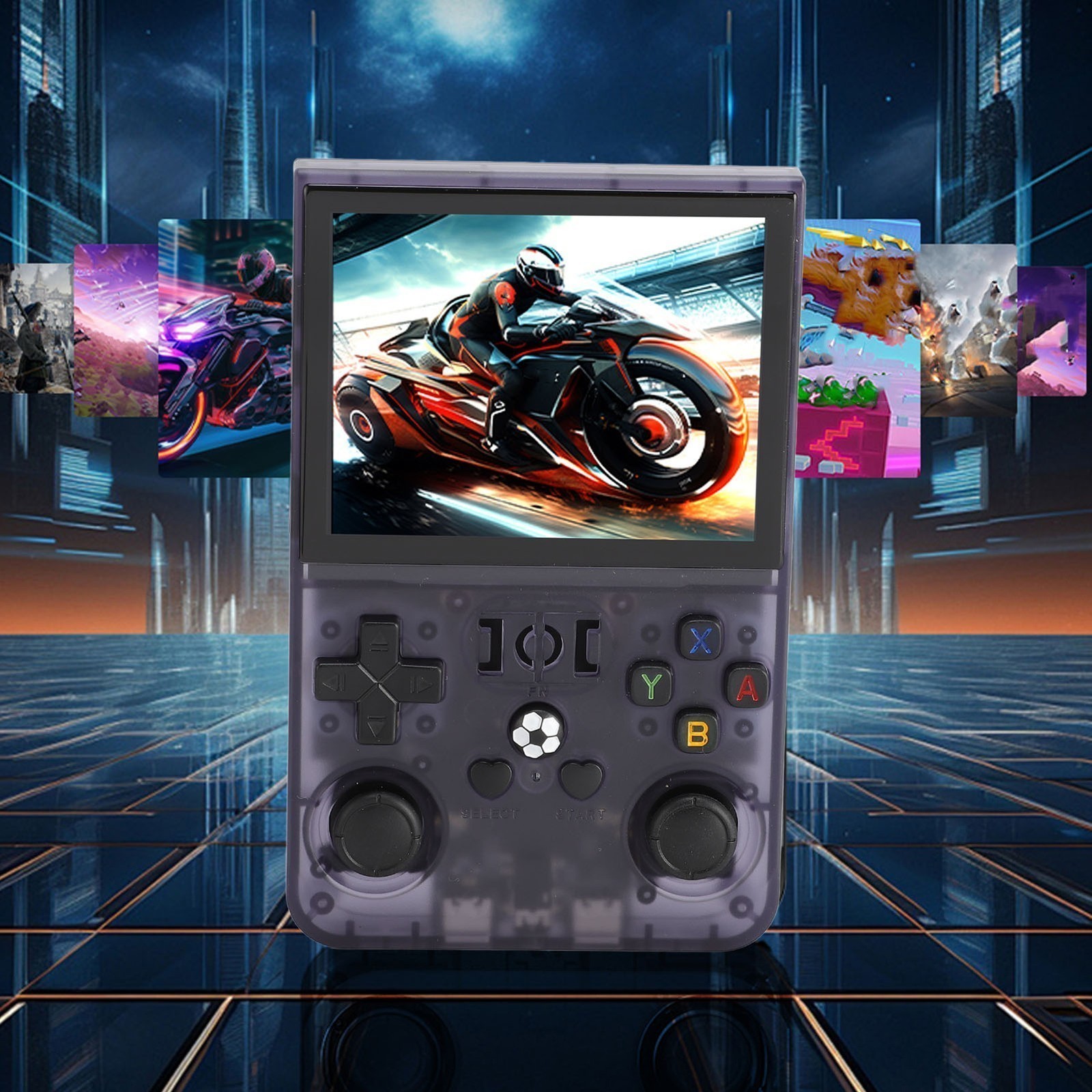Handheld Game Console 4000MAH Retro Game Console for Linux System 3.5inch IPS