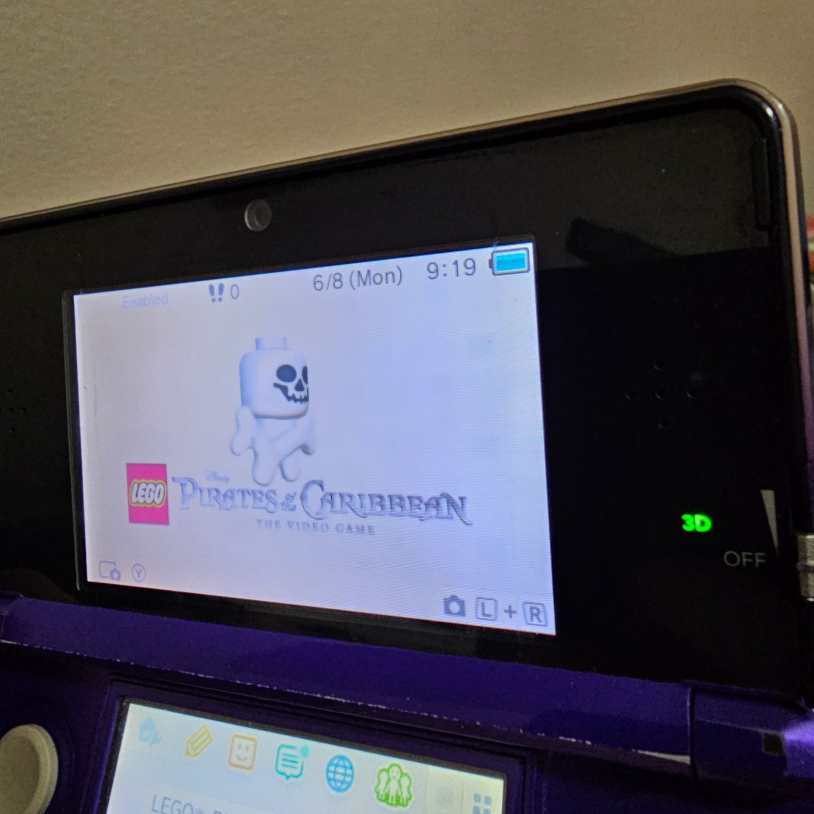 Nintendo 3DS Midnight Purple Portable Gaming Console