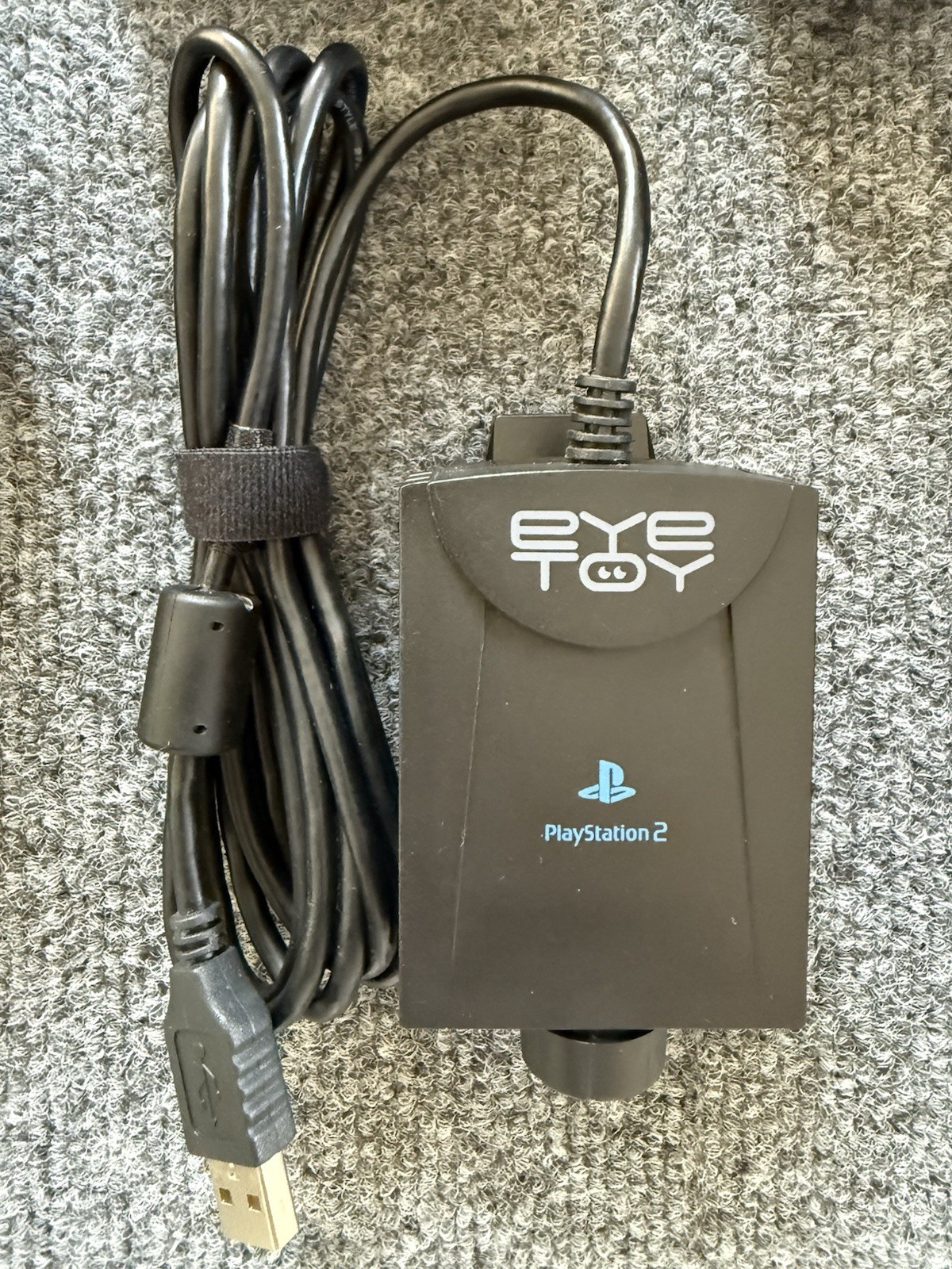 Sony PlayStation 2 PS2 Fat SCPH-30001 Bundle 2 Controllers Multitap EyeToy