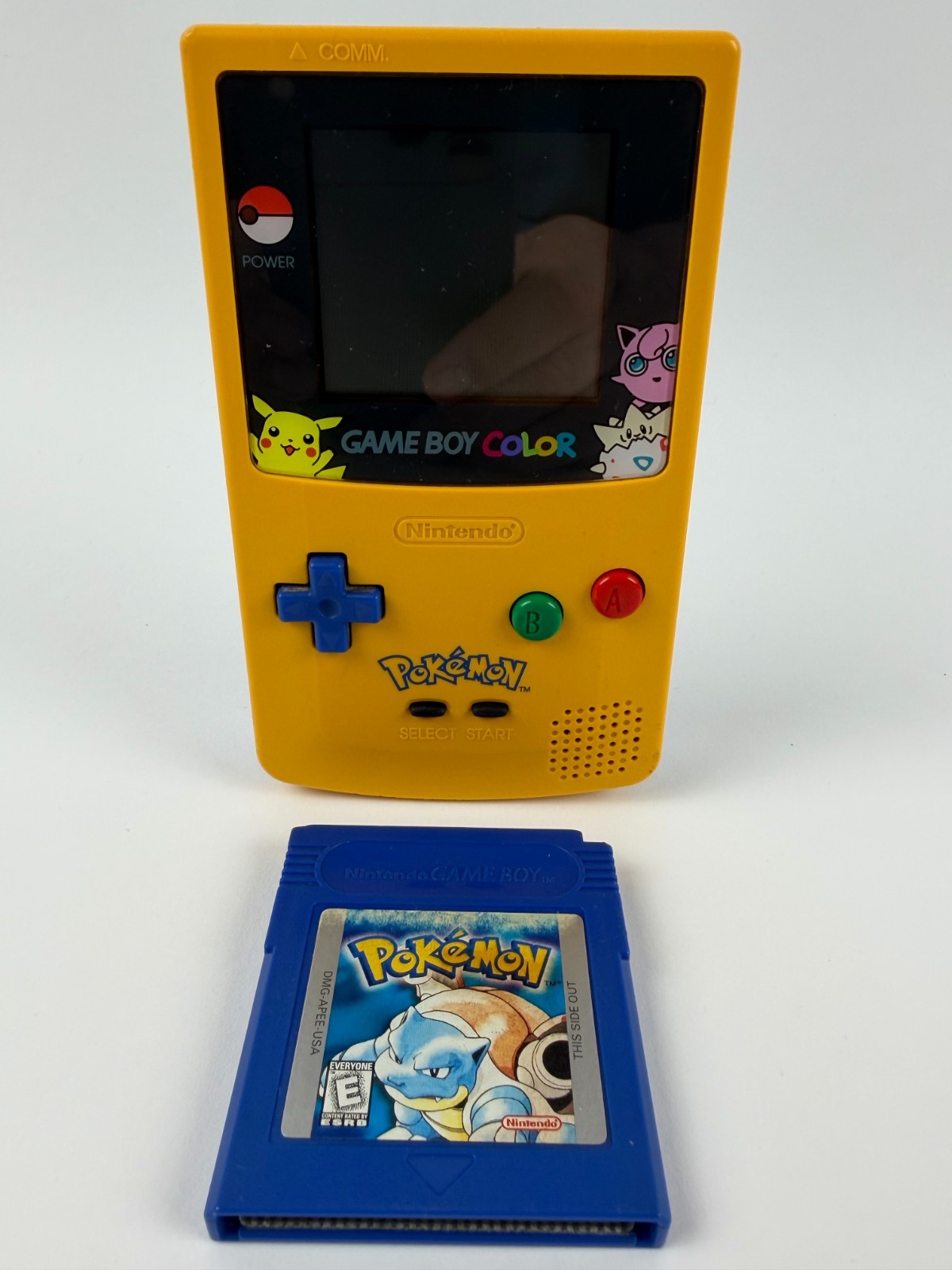 Nintendo GameBoy Color Pokemon Pikachu Edition Console CGB-001 Authentic Working