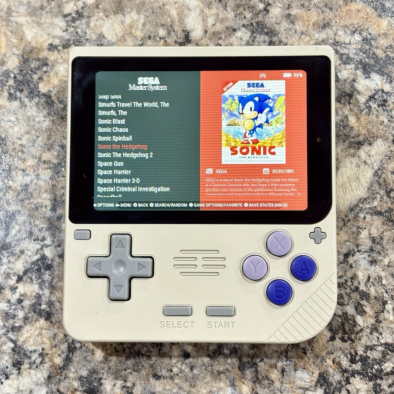 New PowKiddy V10 Gaming Handheld New 64GB Card Custom Loaded Ready To Play