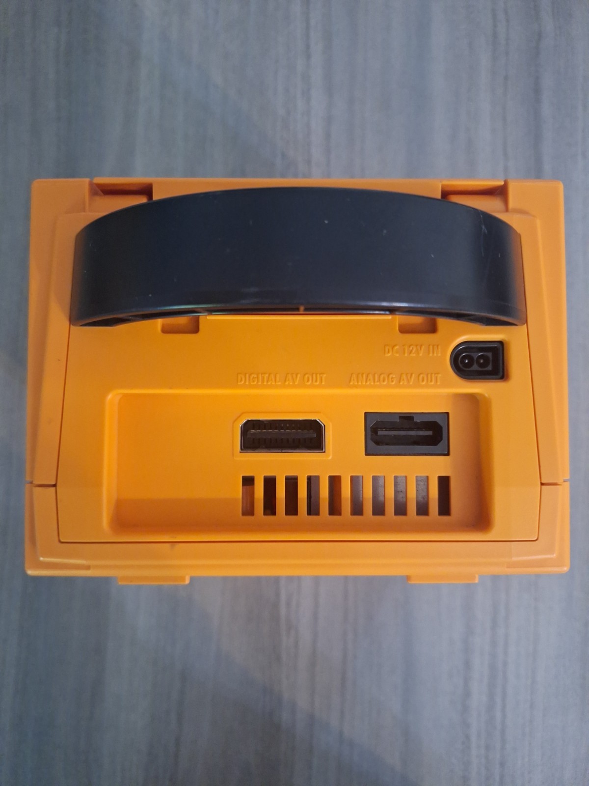 Nintendo Game Cube Orange NTSC-U/C US/Canada Console Only operation confirmed