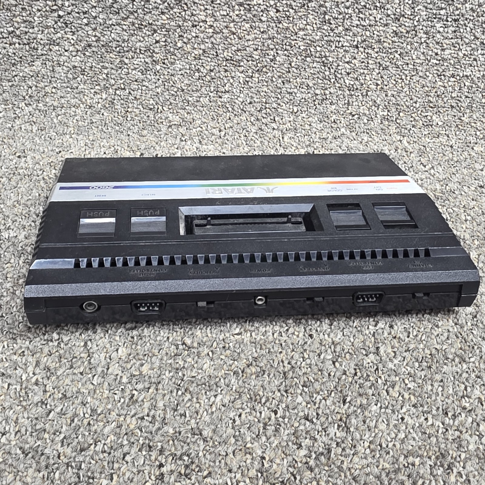 Atari 2600 JR Rainbow Console only ( Untested )