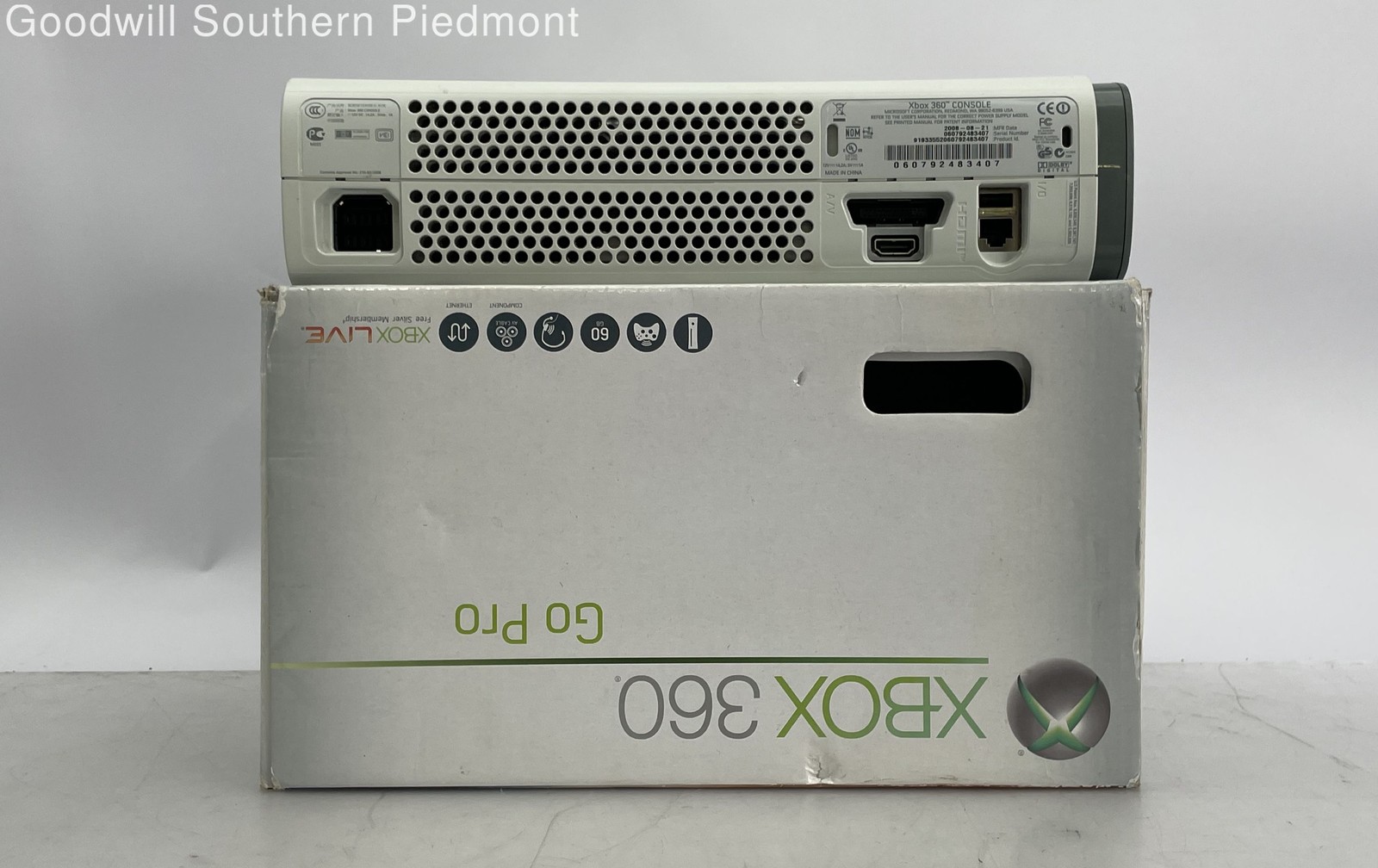 Microsoft Xbox 360 60GB Indiana Jones Kung Fu Panda Bundle – Falcon – Tested