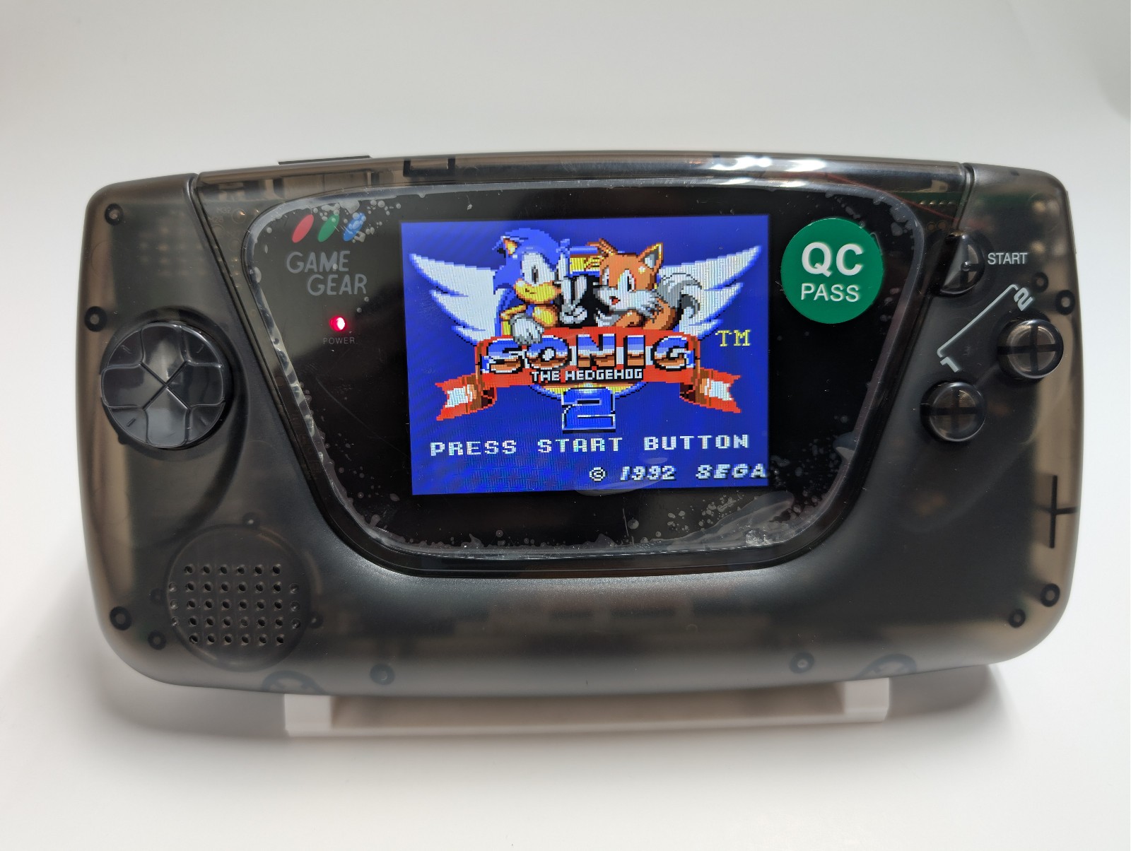 🔥 SEGA Game Gear VA0 🎮 3.5″ 640×480 HD LCD 🔋 Rechargeable ✨ Smoke-Clear 🔥