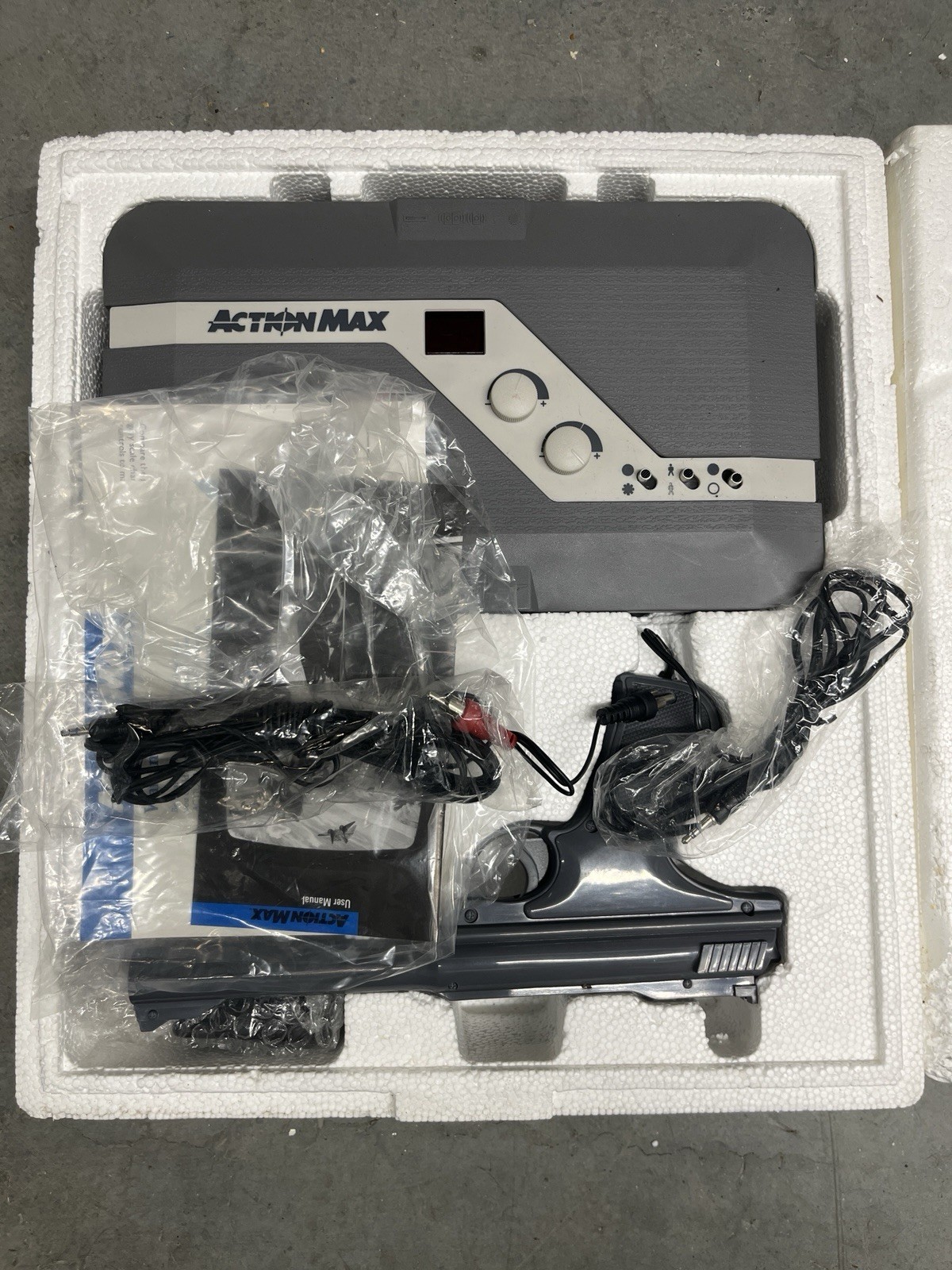 1987 Action Max The First Real Action Game System New Condition NO Box/GAME READ
