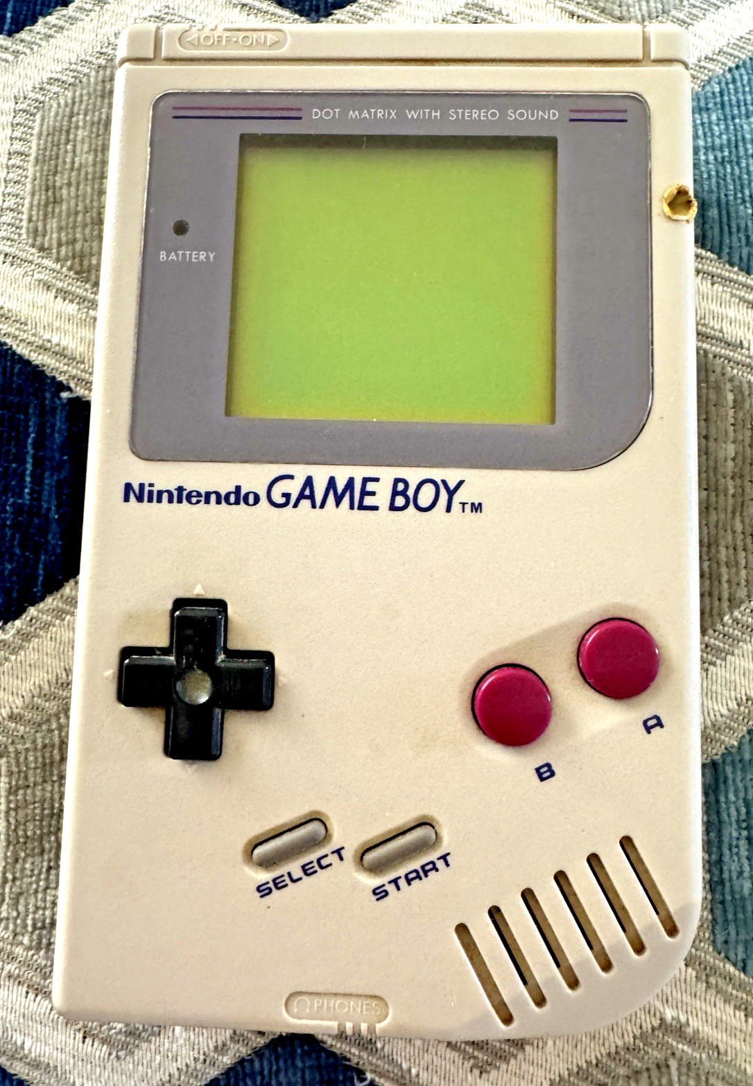 Nintendo Game Boy Launch Edition Handheld System In Box – Gray DMG-01