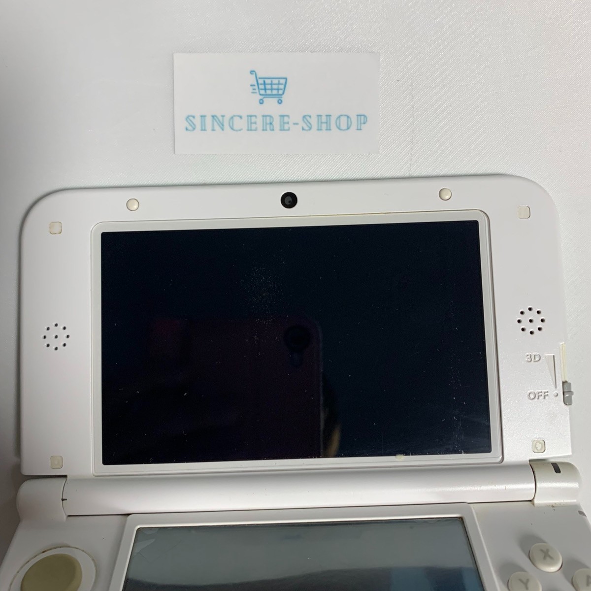 USED Japanese Nintendo 3DS XL LL MINT WHITE SPR-001 only console