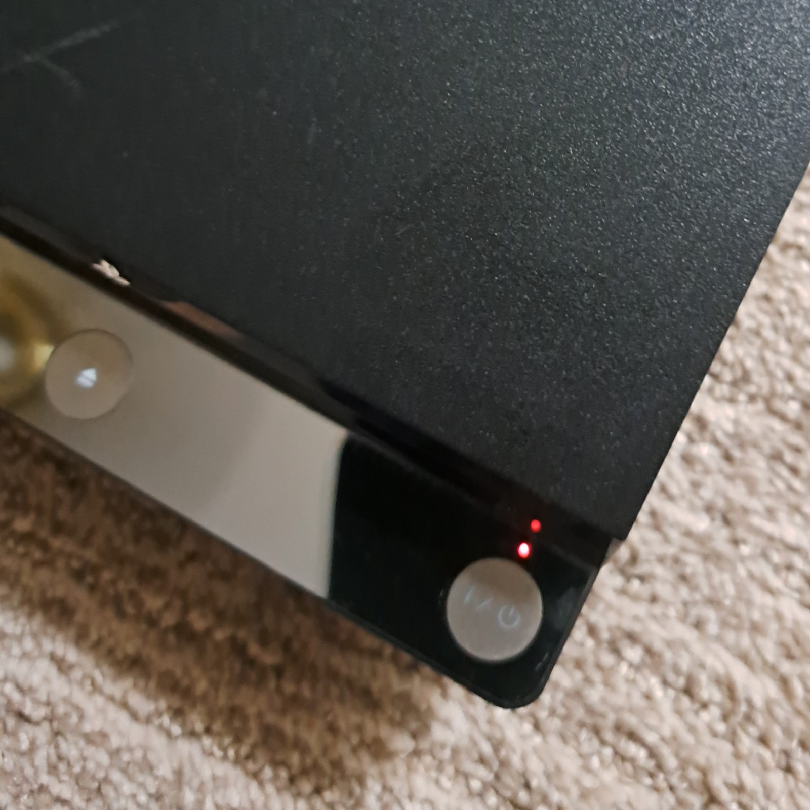 Sony PlayStation 3 – PS3 Slim 160GB Black Console – CECH-2501A- For Parts/Repair