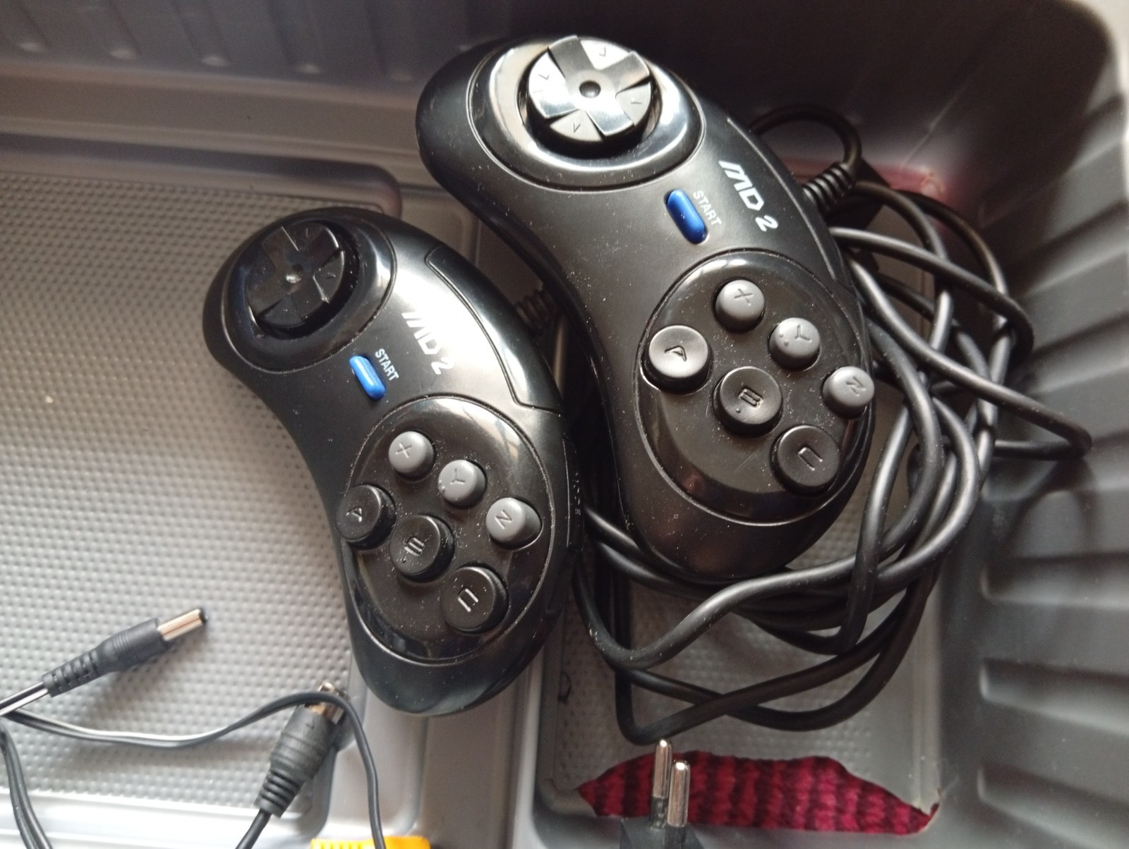Mega drive 2 – 16bit PAL + NTSC regions key Segaclone console RARE + Sonic