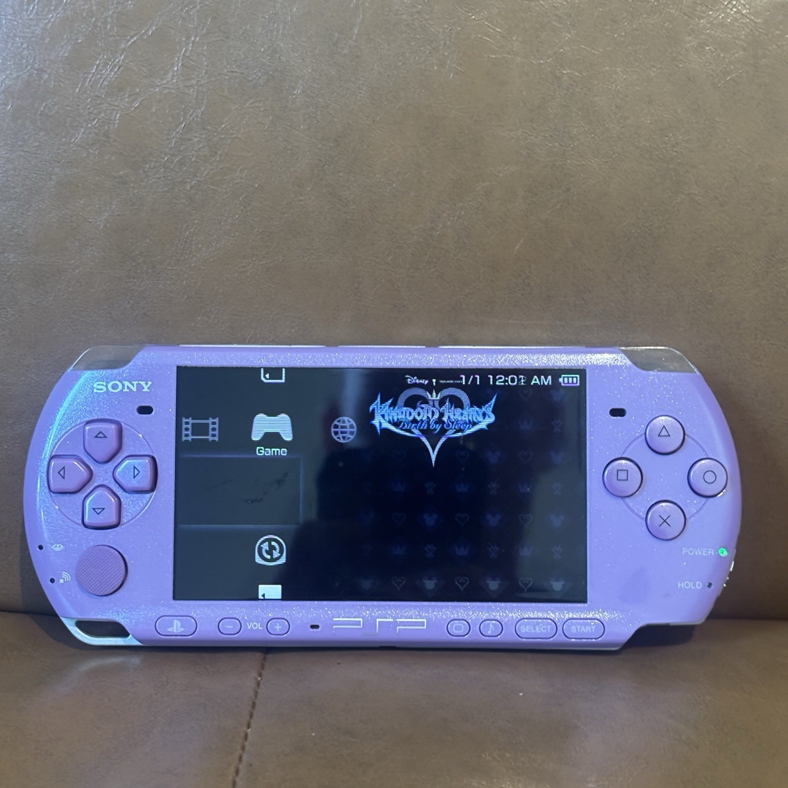 Sony PlayStation Portable Hannah Montana Entertainment PSP-3001 Lilac Handheld
