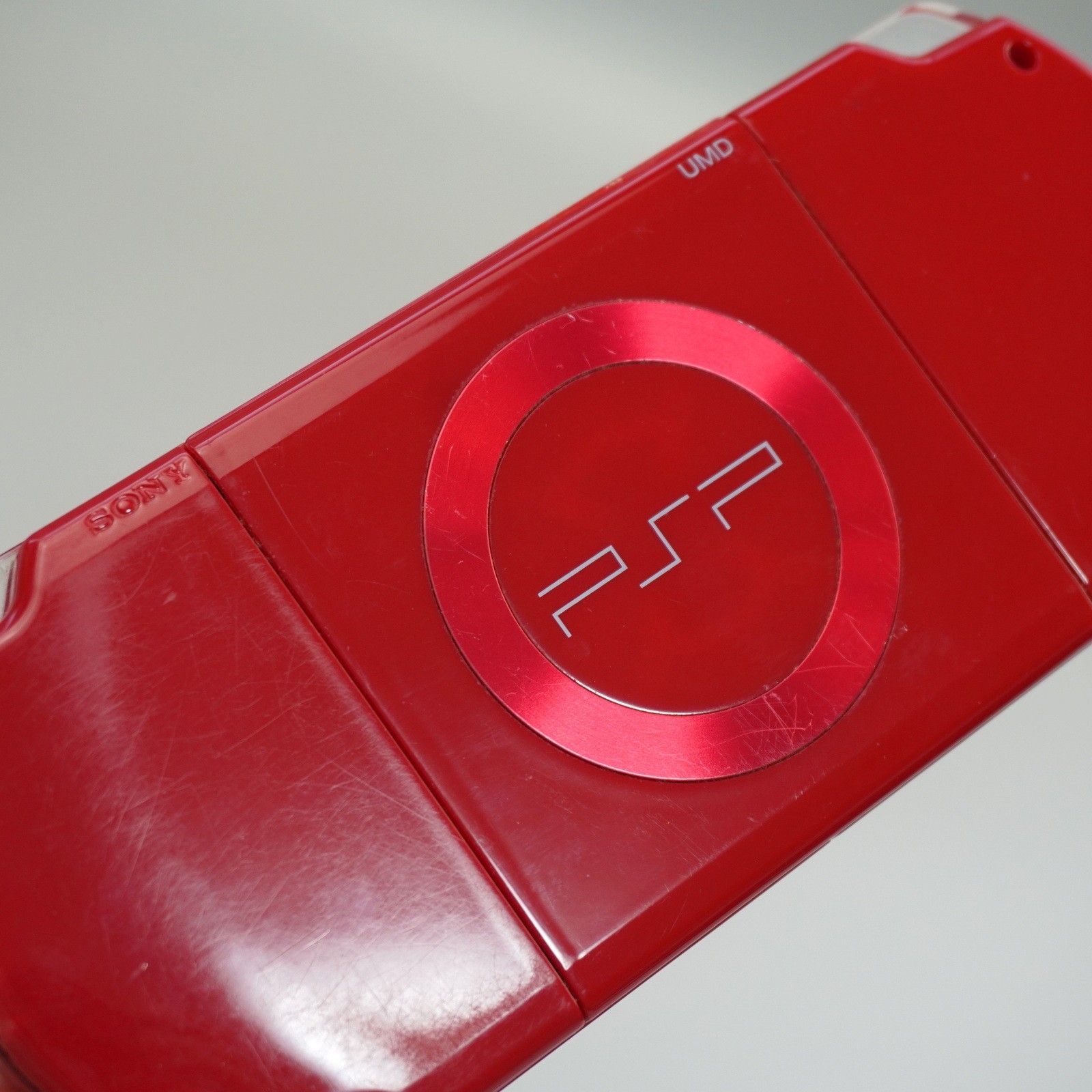 Sony PSP-2000 Console Red with Charger Fully Tested! #5691