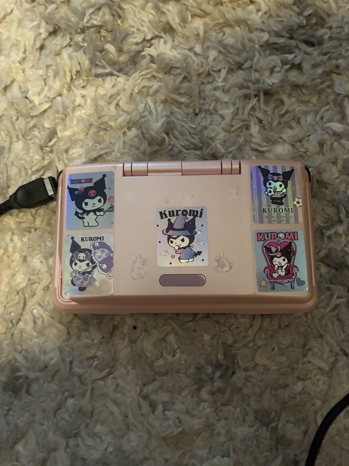 Nintendo DS Handheld System Pink Charger Included