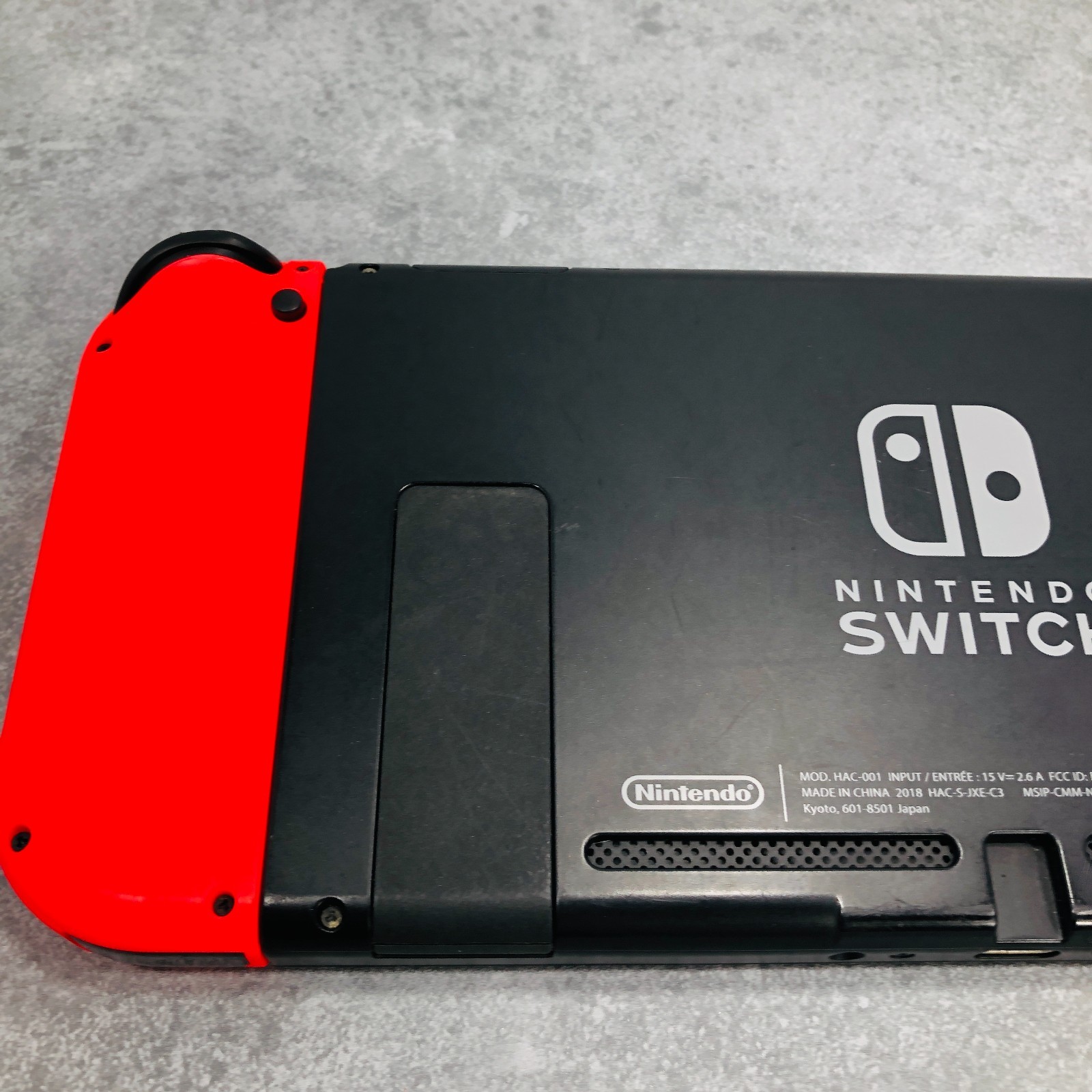 [EX+3] Nintendo Switch V1 Hac-001 2018 Console Region Free red Blue 26-06-51