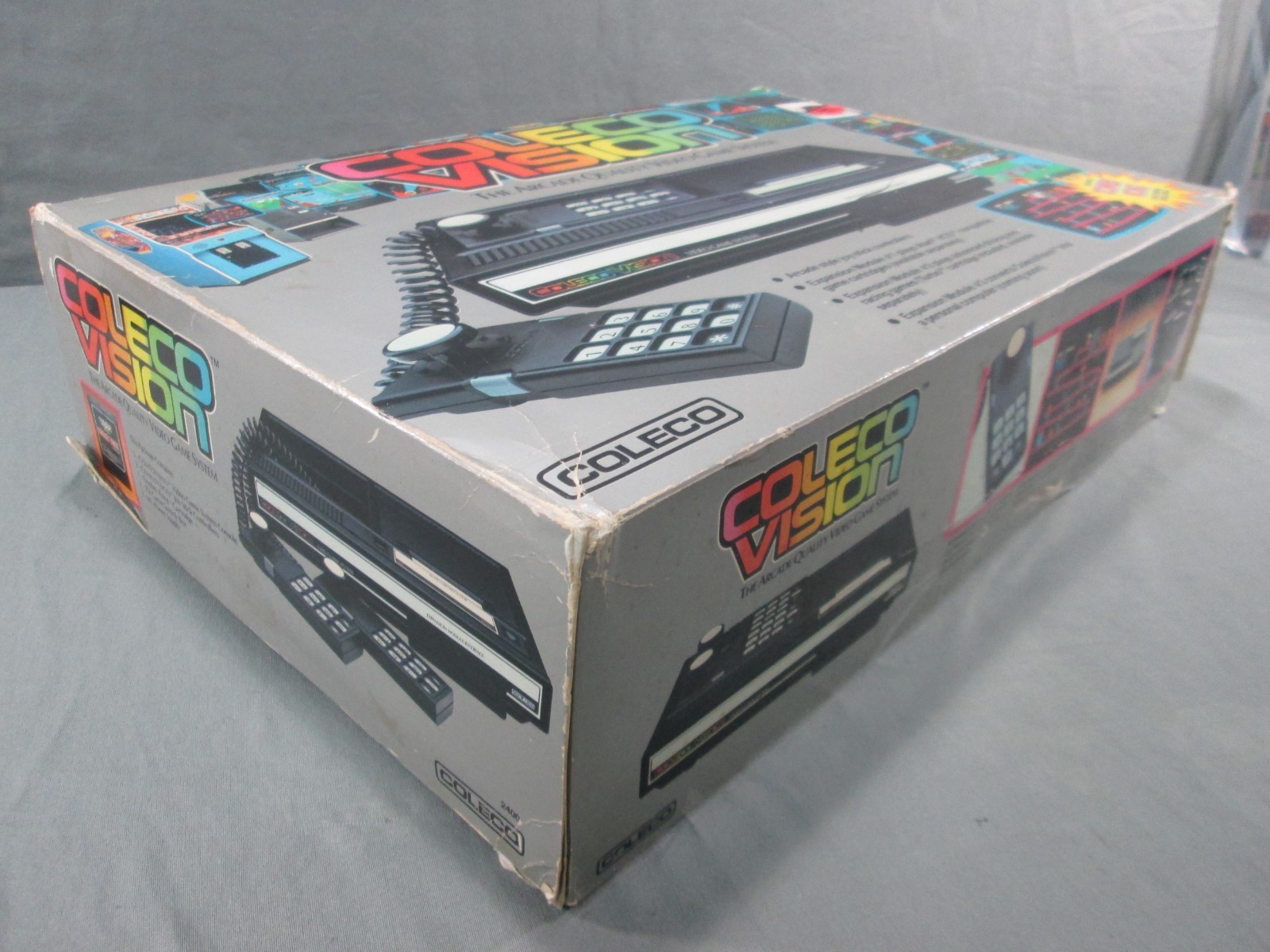 Coleco Vision CONSOLE CIB Complete w/ Box & Inserts TESTED Vintage 1982 #1
