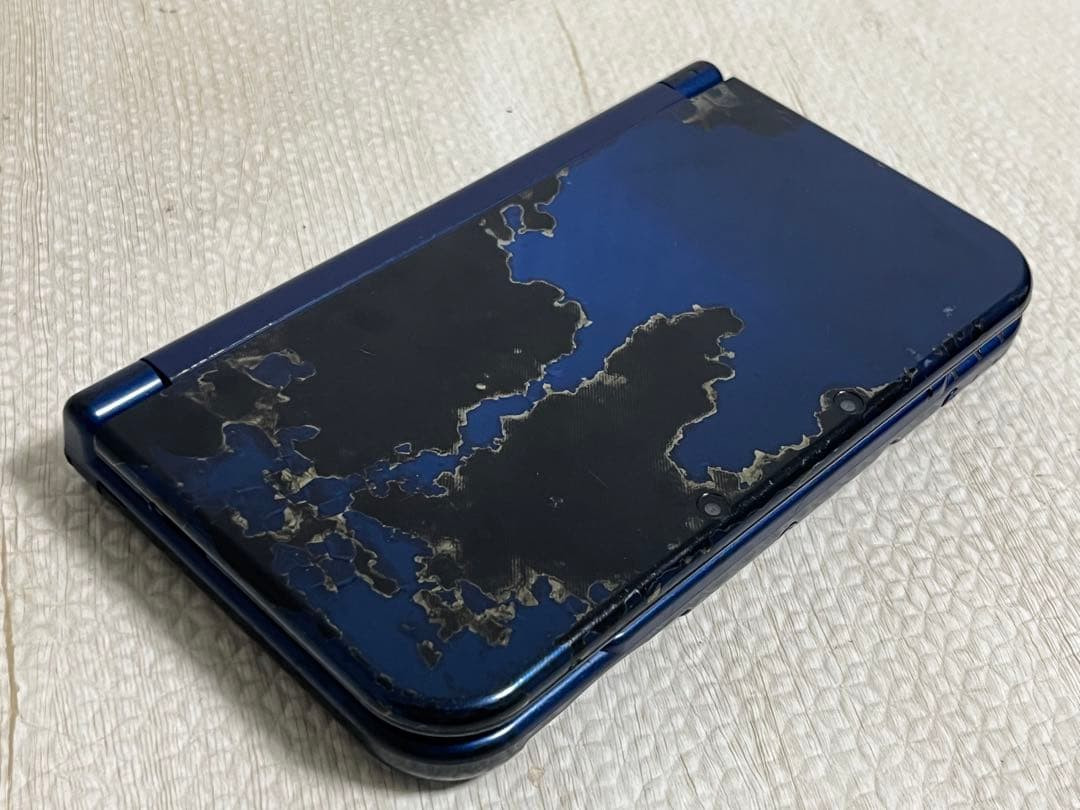 Nintendo New 3DS LL XL Metallic Blue IPS Upper Screen Japan NTSC-J Only 0176