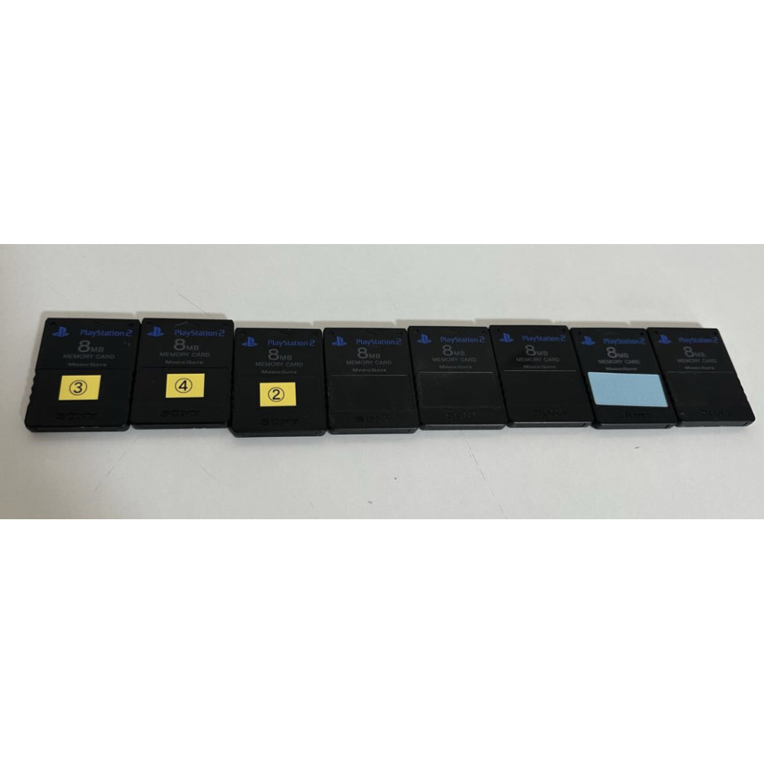 Massive 46pc Lot Sony PlayStation 2 PS1 Memory Cards MagicGate 8MB Tested Workin