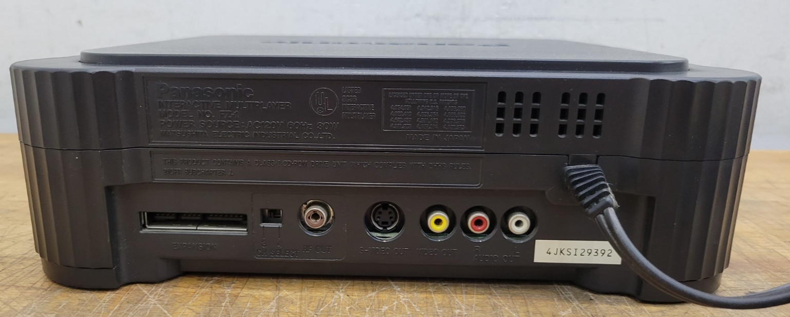 Vintage Panasonic 3DO Console (FZ-1) With Controller and Game – TESTED WORKS