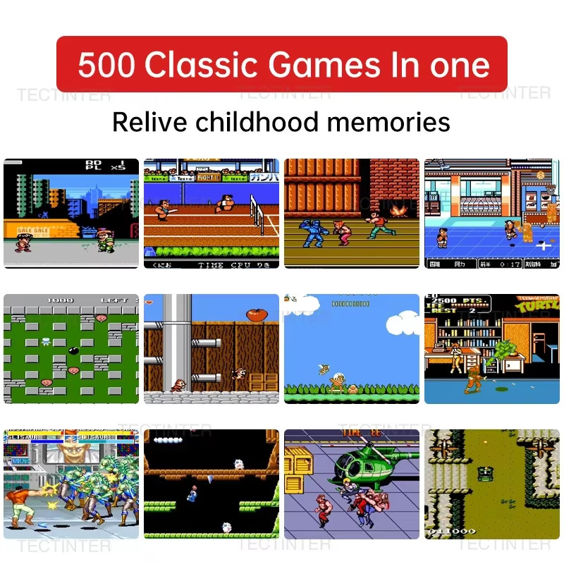 2.4Inch Retro Portable Mini Handheld Game Player 8 Bit Video Game Console Built-