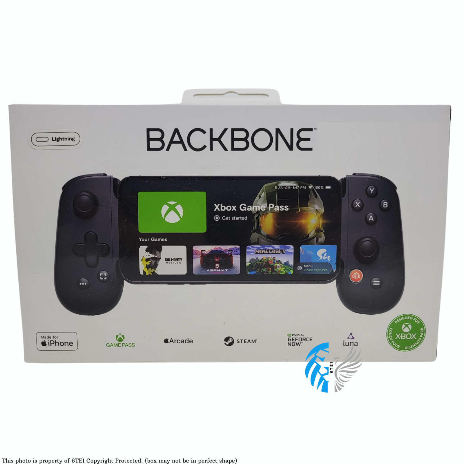 Backbone One Mobile Gaming Controller for iPhone – Black (BB-02)™