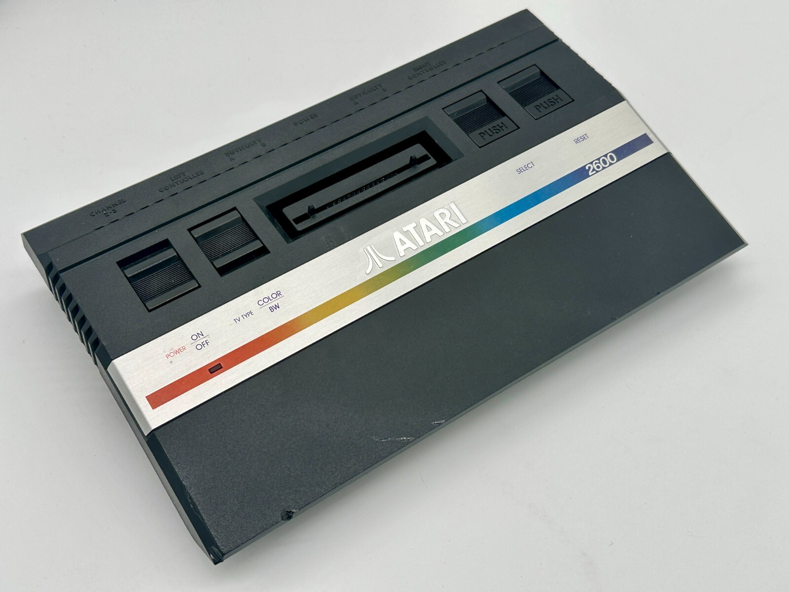 Atari 2600 Jr Junior 4-Switch Console with 4 Controllers, 11 Games and MORE!