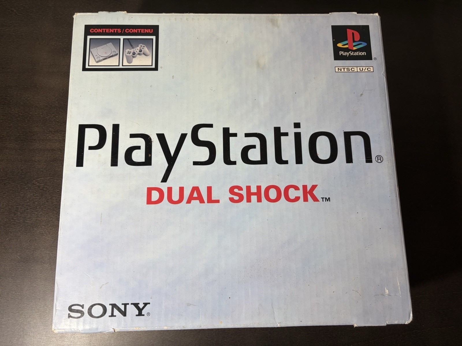 Sony PlayStation PS1 Gray Console SCPH-9001 Complete Green Tape Mint Cond