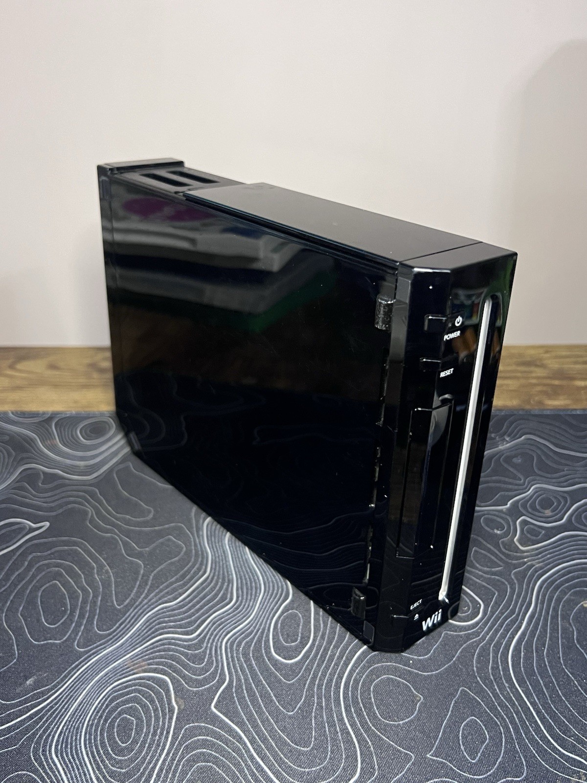 Nintendo Wii Black Console RVL-001 Bundle W/ Games