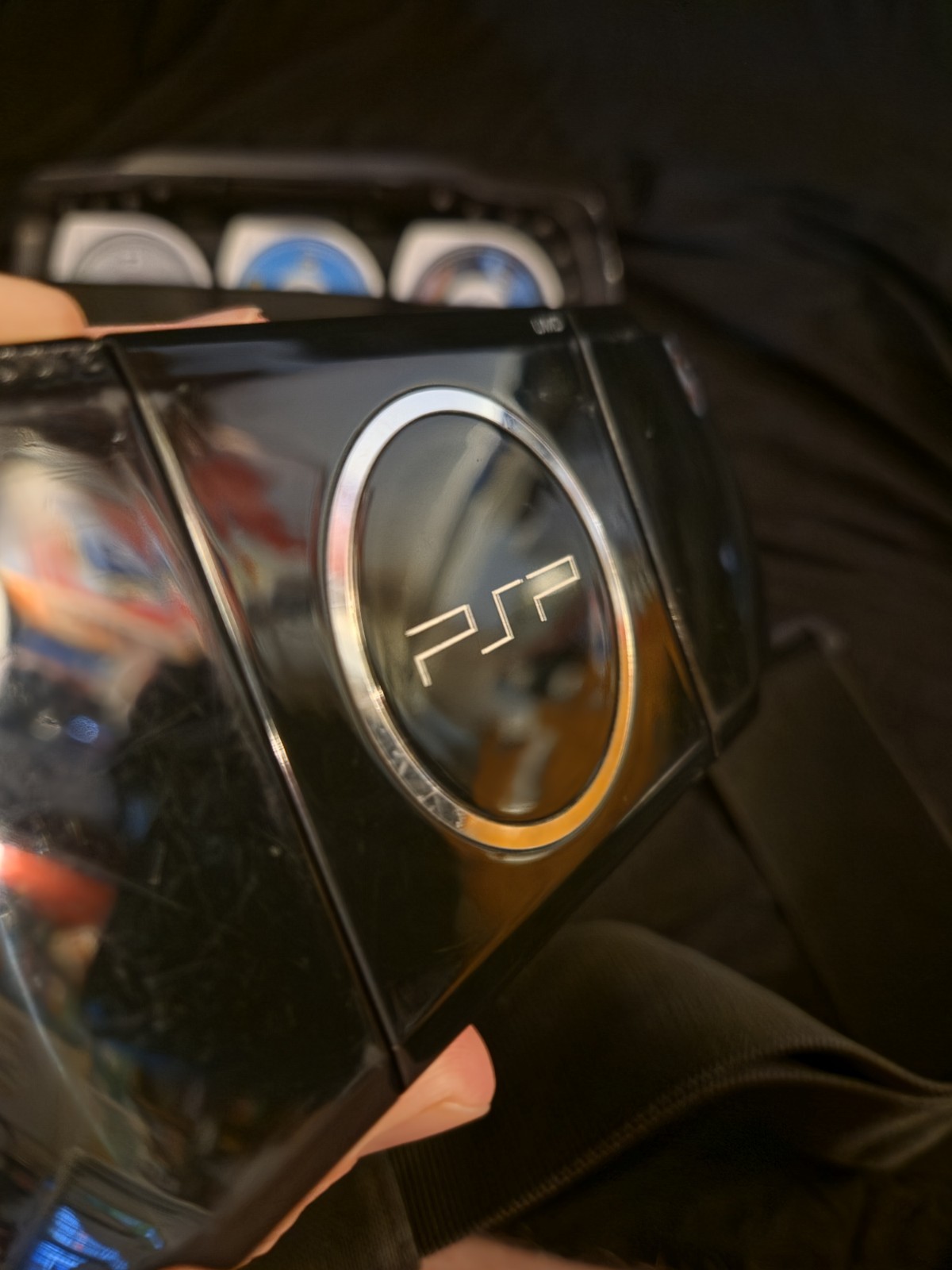 Sony PSP CFW Bundle: 3 Games, Case, New Battery, Charger – UMD Issue (Read)