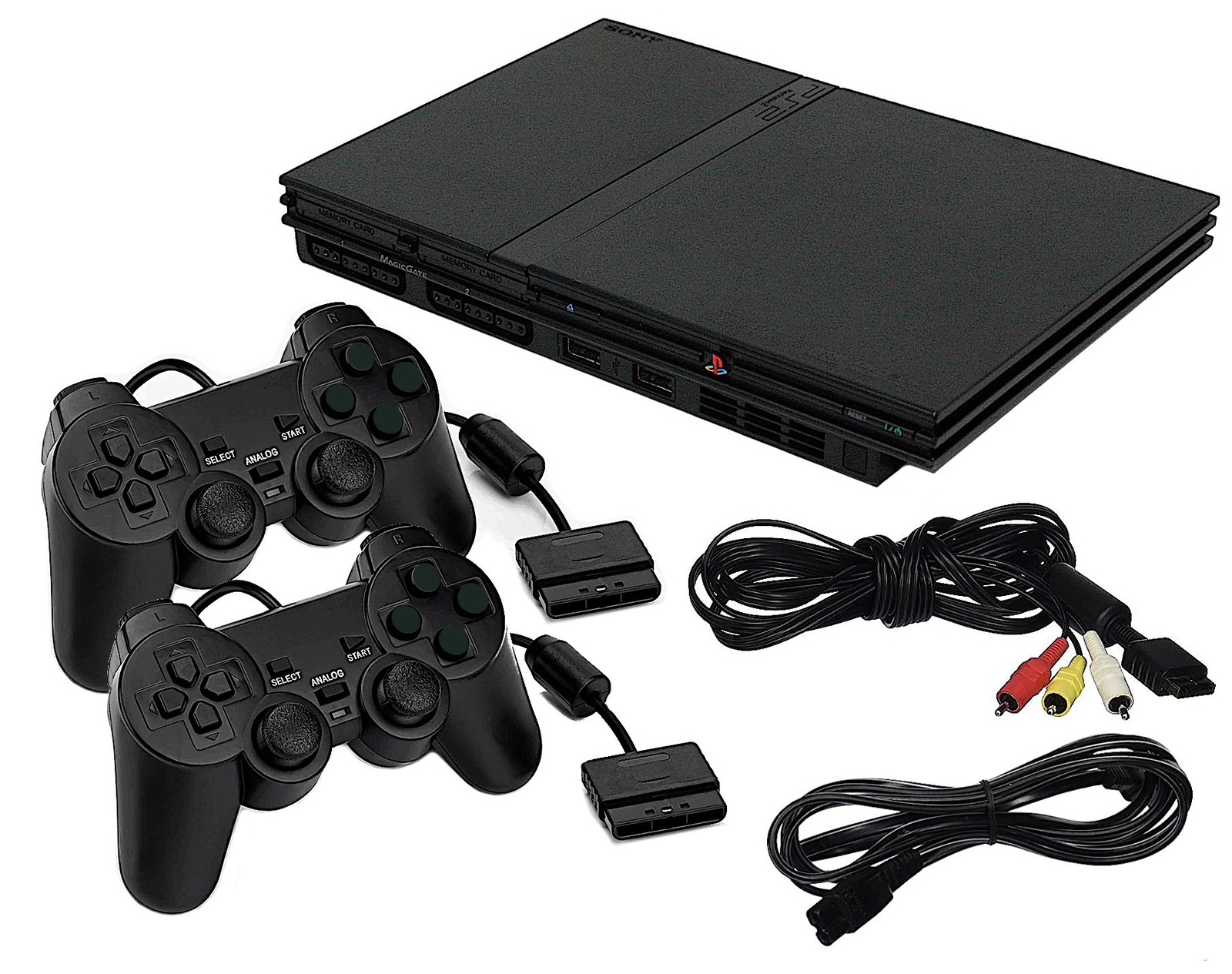 Guaranteed PlayStation 2 PS2 Console Slim + Pick Your Bundle + USA Shipping
