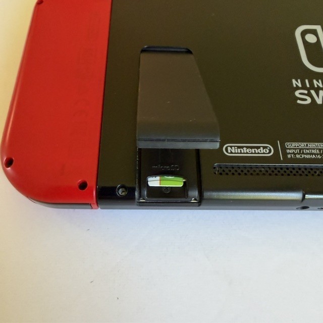 Nintendo Switch HAC-001 Console with Dock, Charger & Carrying Case Red Joy-Cons