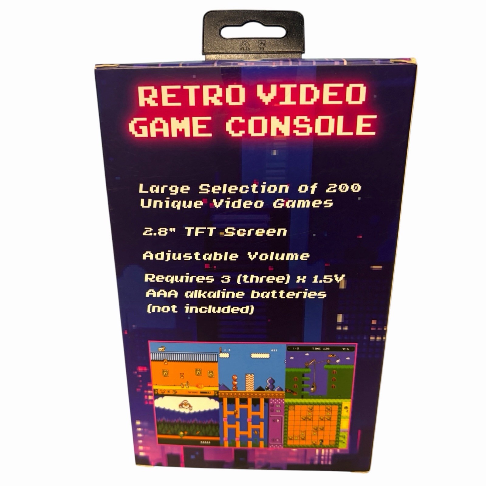 Vivitar Retro Mini Video Game Console 200 Games Included Mini TV New In Box